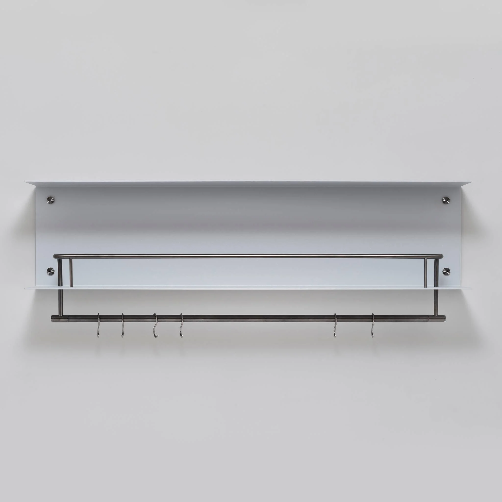 KITCHEN SHELF / HANGER / WITHOUT LOGO / STONE Kitchen Shelf With Pan Rail
