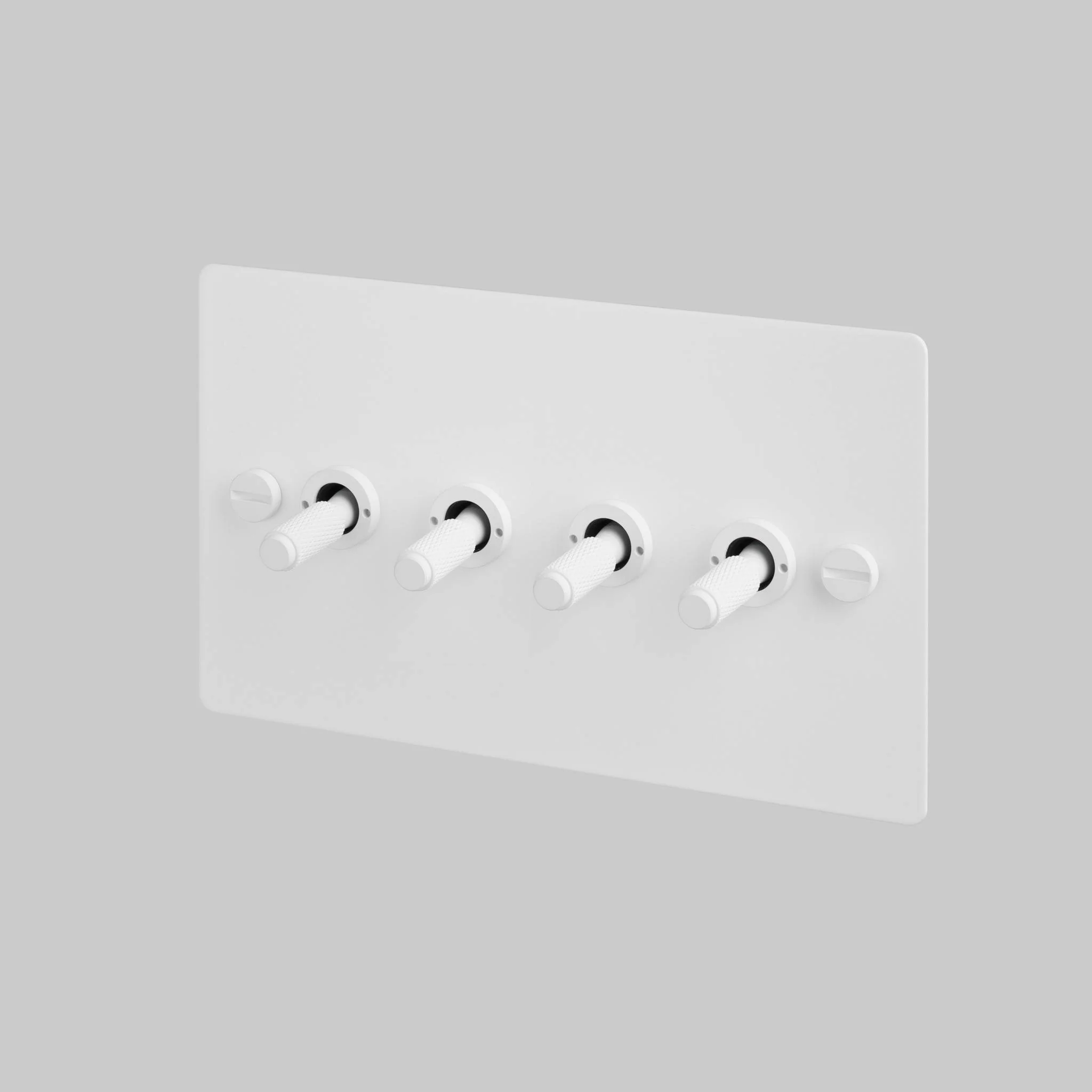 4G TOGGLE 2-Way Cross Toggle Switch White
