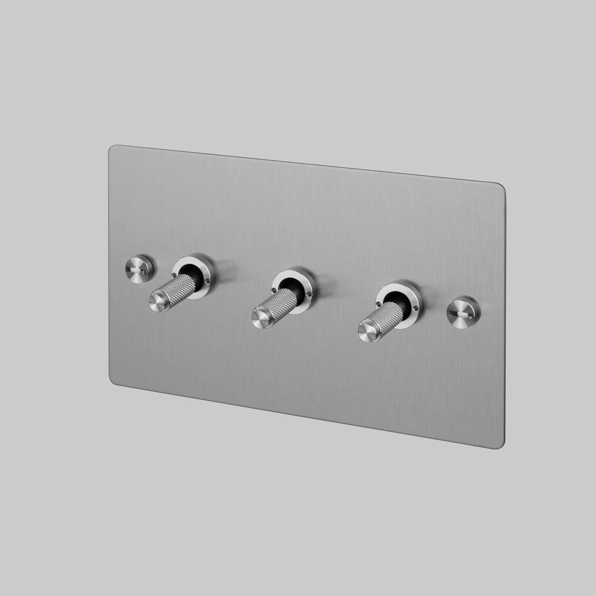 3G TOGGLE 2-Way Cross Triple Toggle Light Switch, Steel
