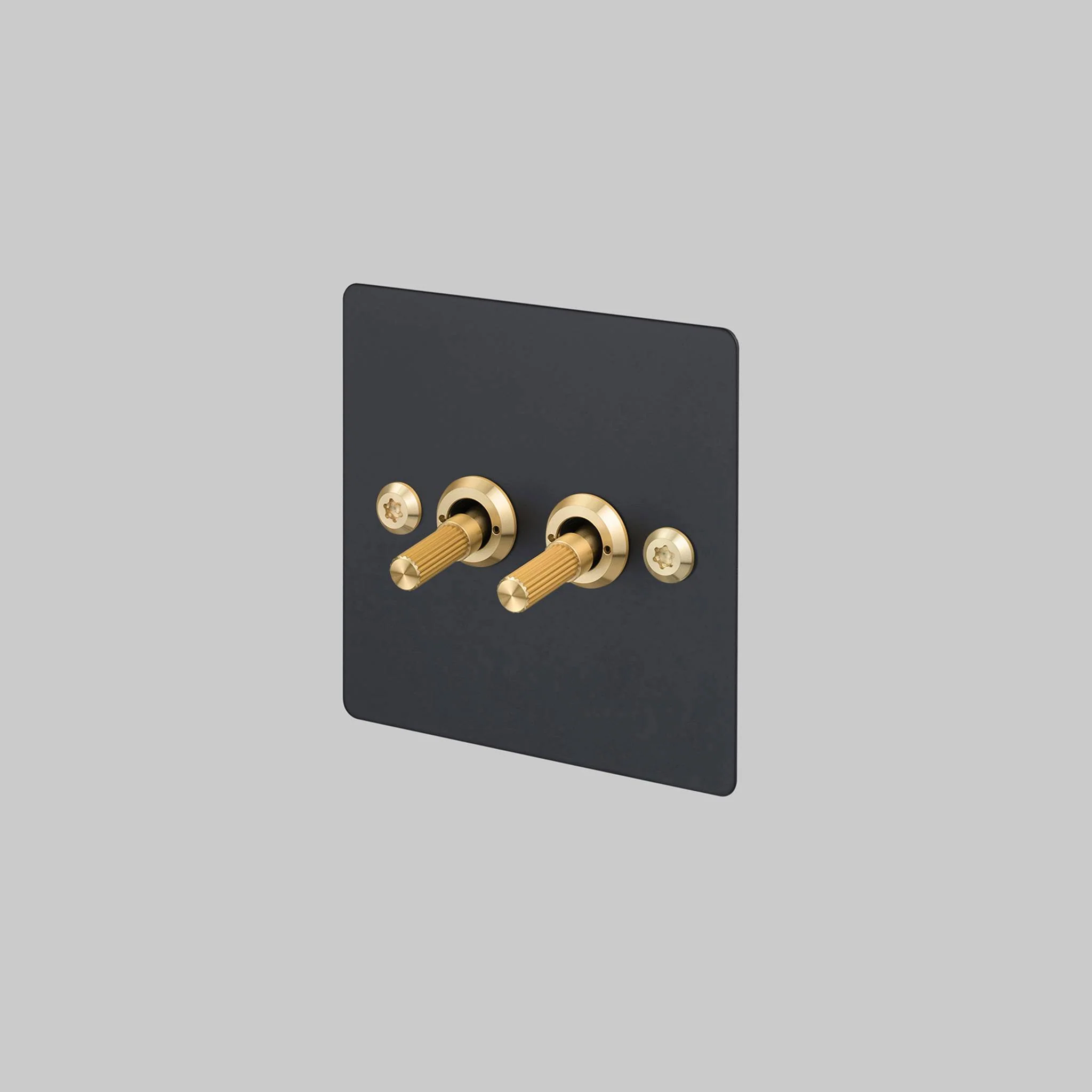 Sakelar Toggle 2G TOGGLE / 2-WAY / LINEAR / BLACK