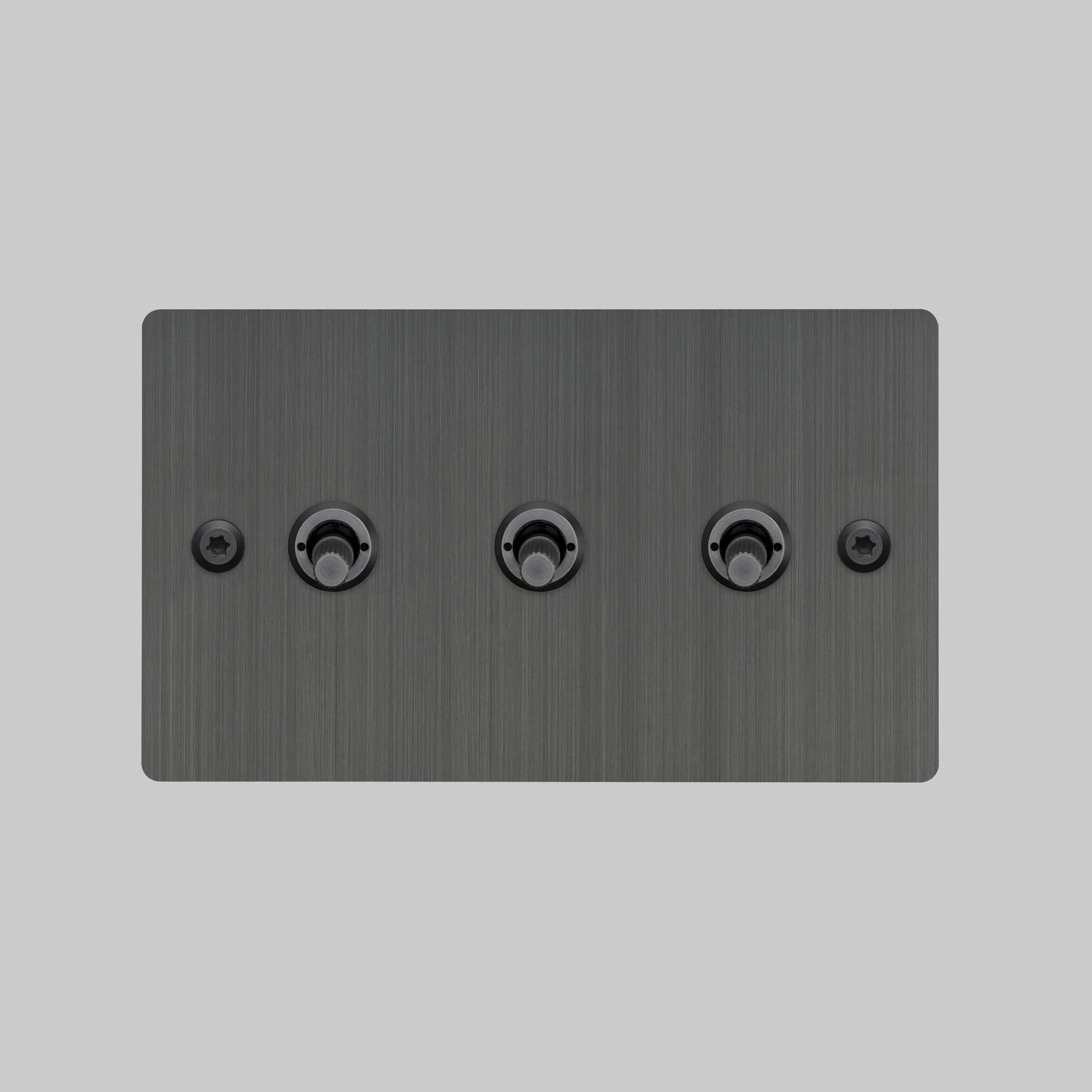 3G TOGGLE 2-Way Toggle Switch in LINEAR SMOKED BRONZE