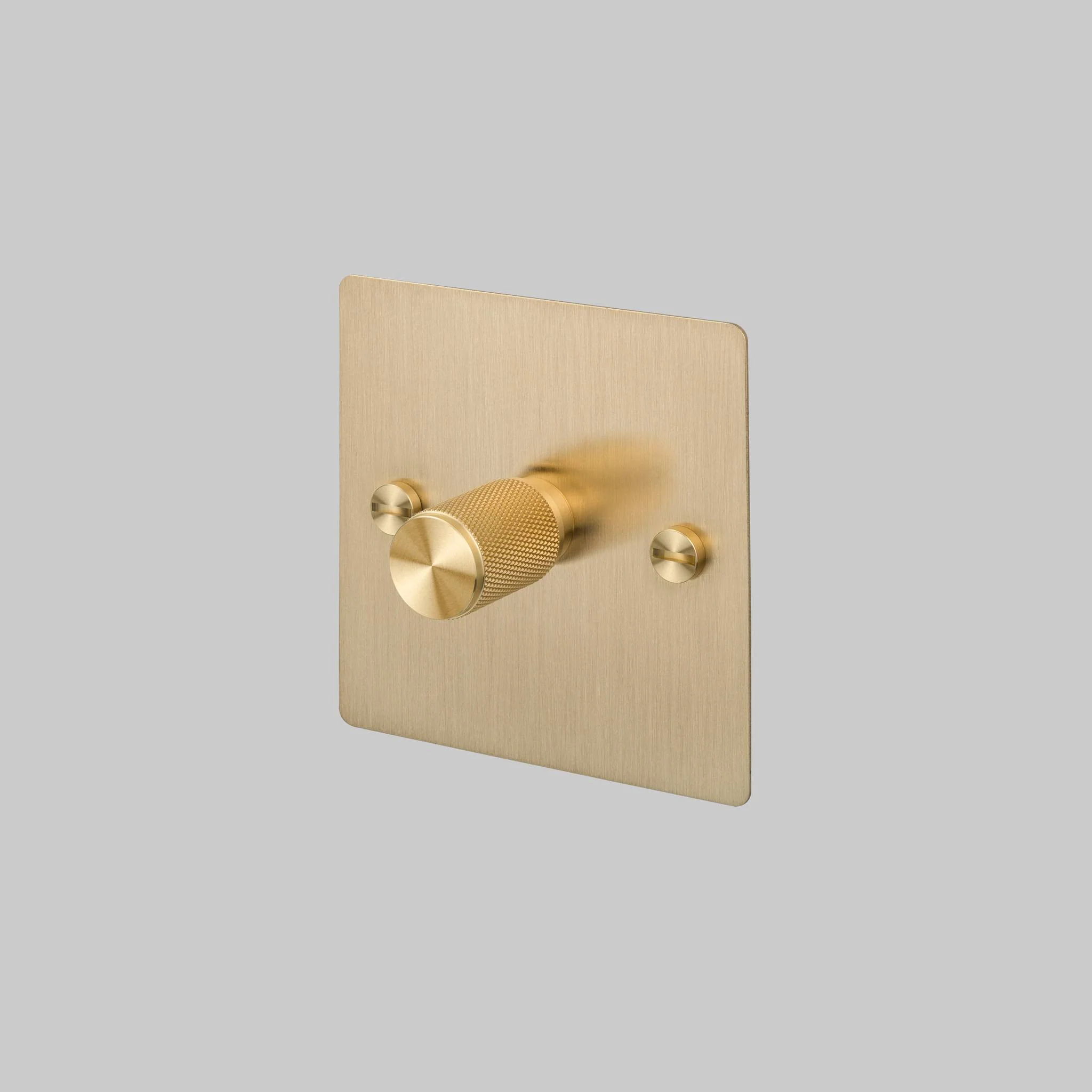 1G Dimmer / 120W / CROSS / Messing