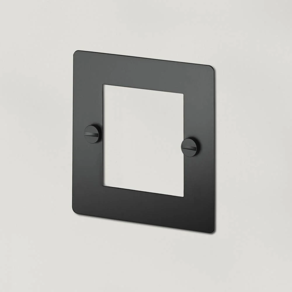 1G 50MM EURO PLATE / 2 MODULE