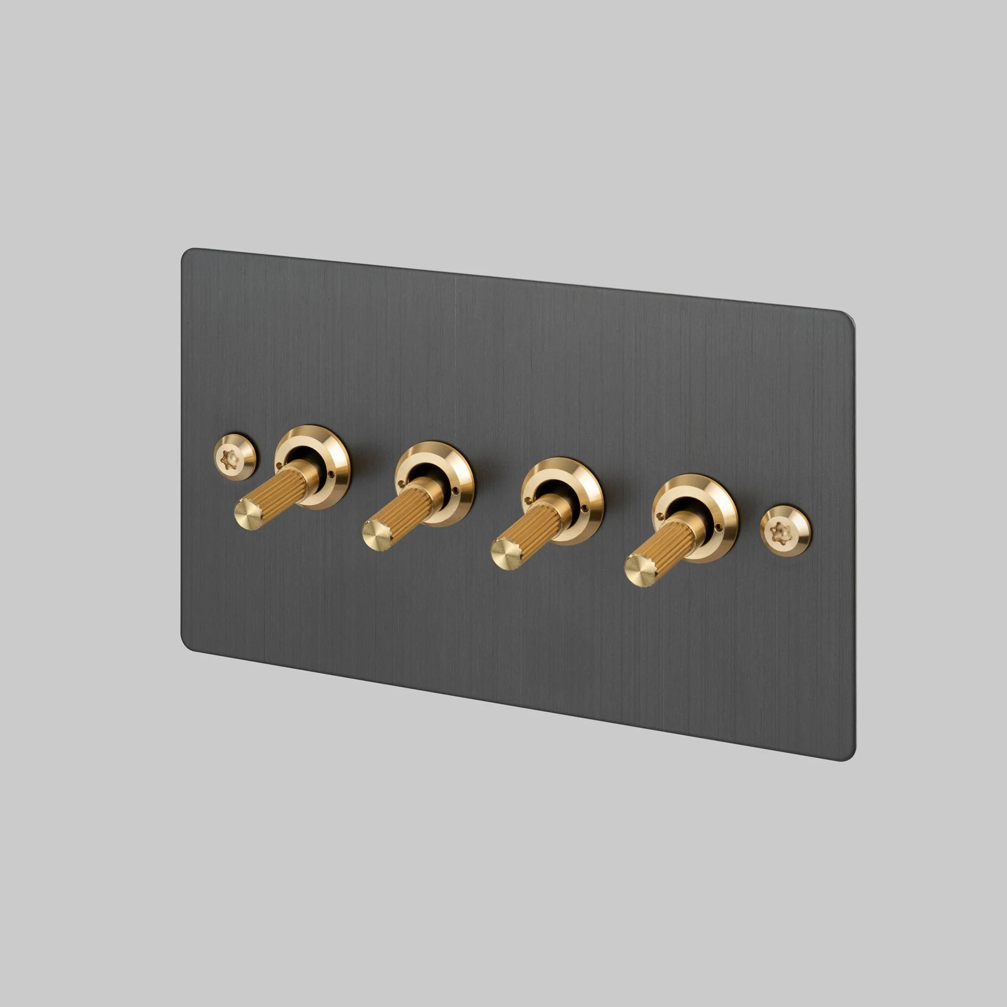 4G TOGGLE 2-Way LINEAR Toggle Switch in SMOKED BRONZE