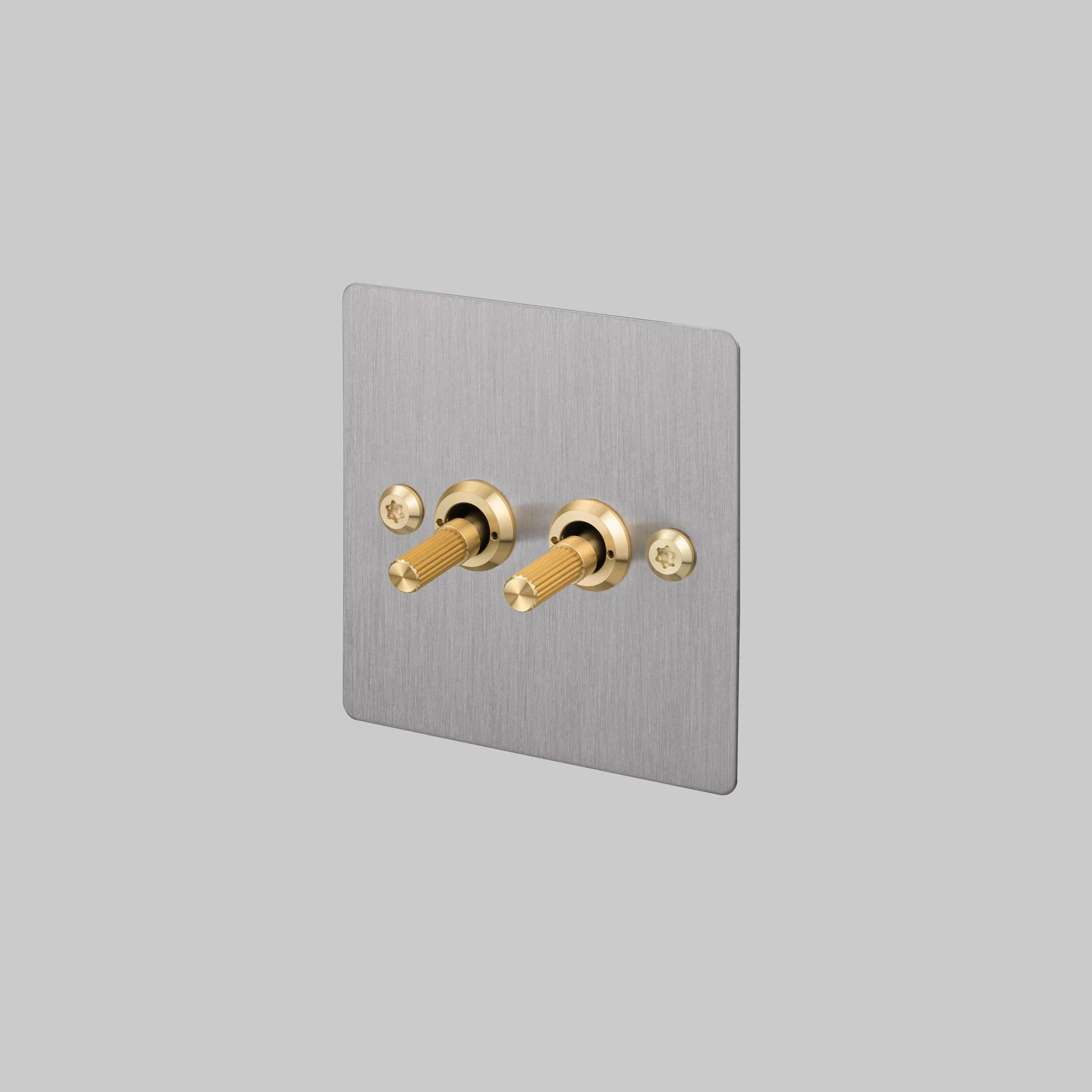 2G TOGGLE / 2-WAY / LINEAR / STEEL Light Switch