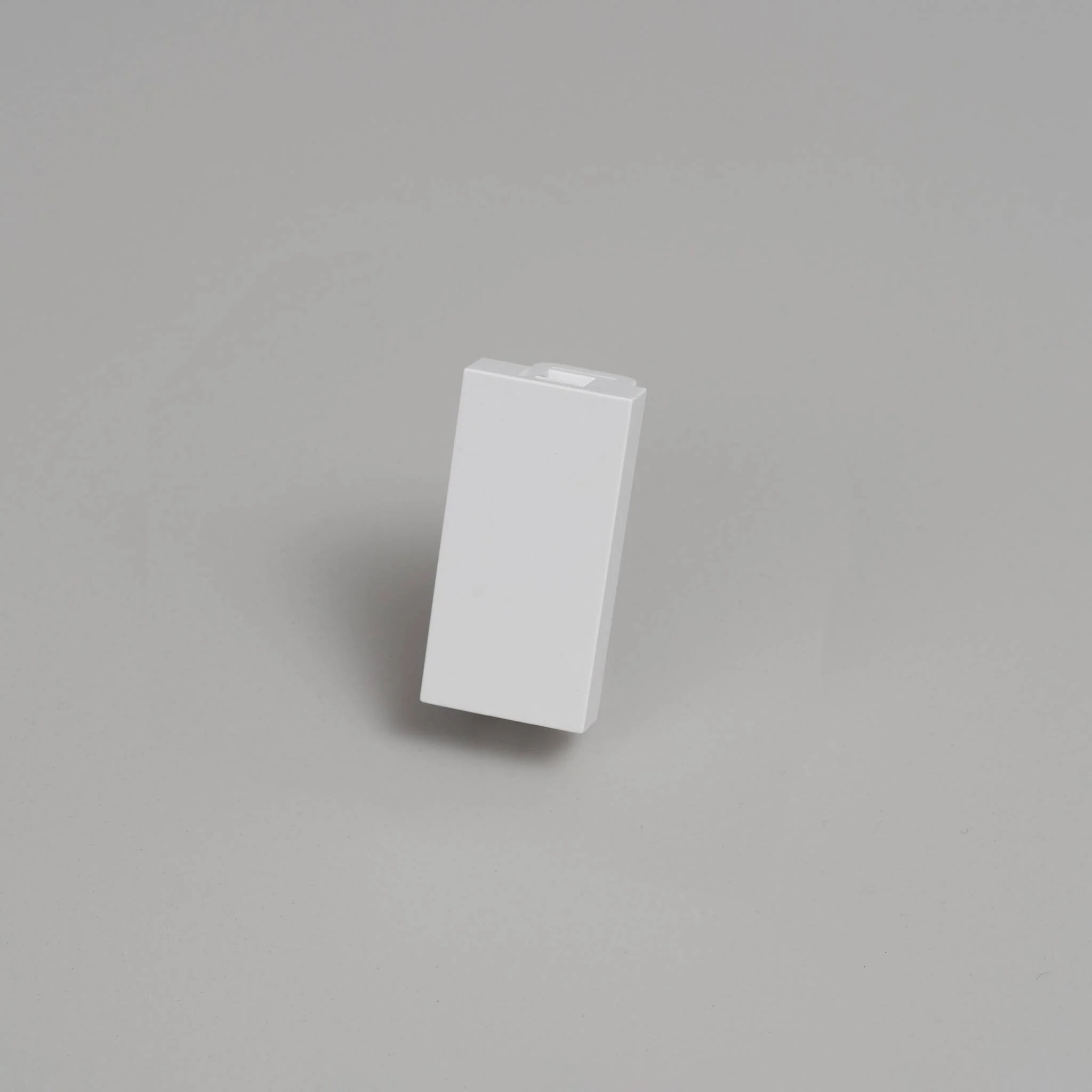 Blank INSERT 25mm modulindsats i hvid plast