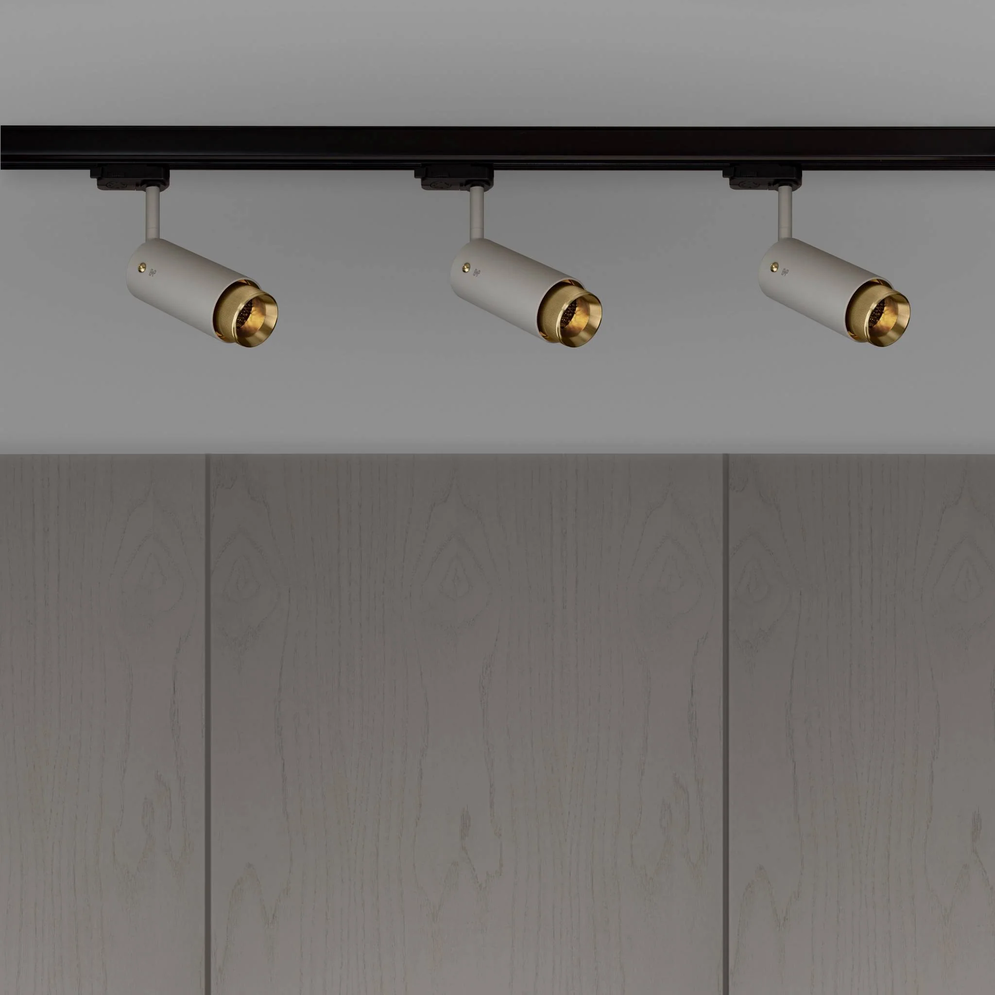 Linear-Knurl Track Spotlight EXHAUST LINEAR in Stone