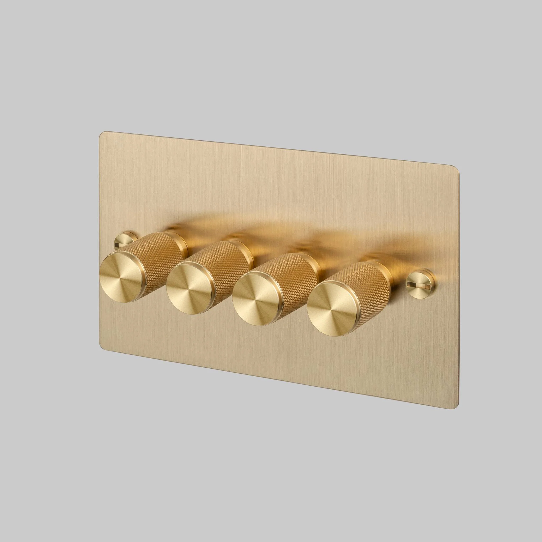 4G DIMMER / 120W / CROSS / BRASS
