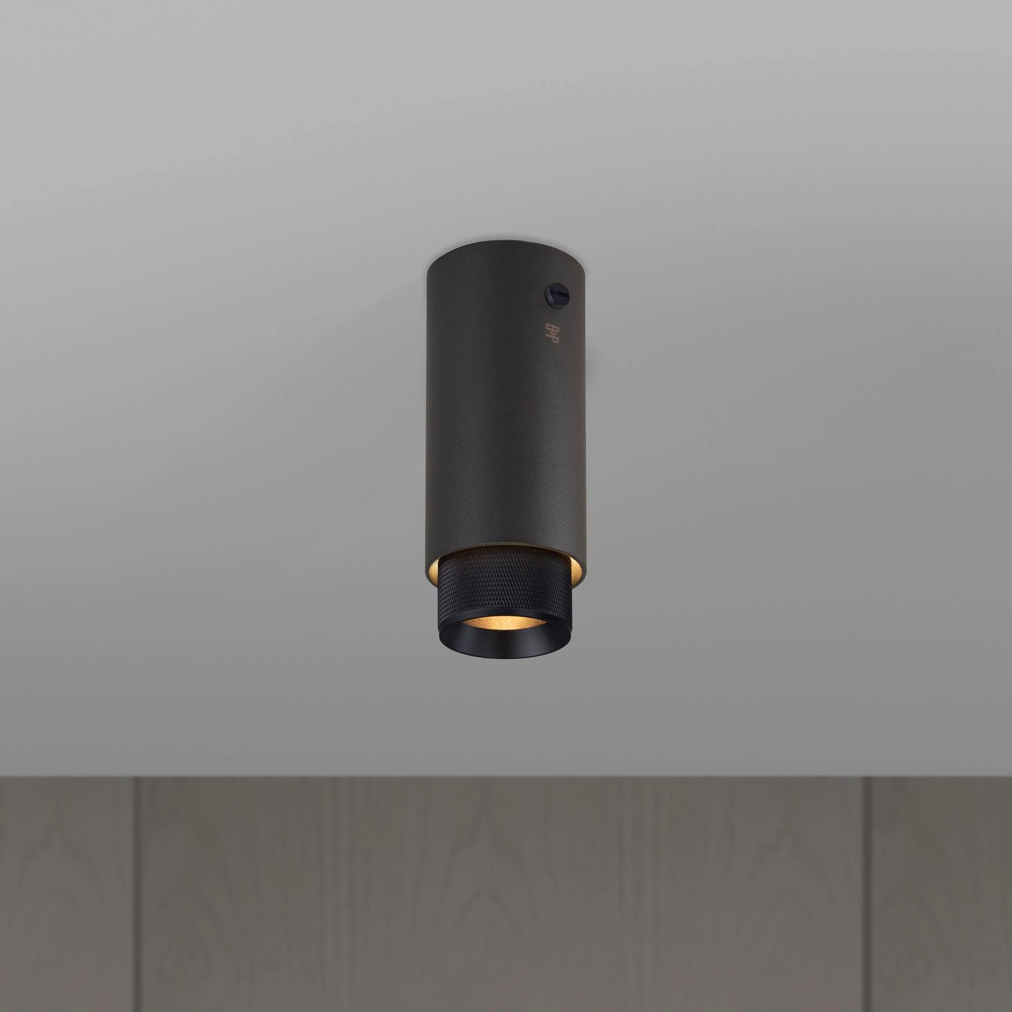 Surface-Mounted Cross Spotlight EXHAUST SURFACE in GRAPHITE