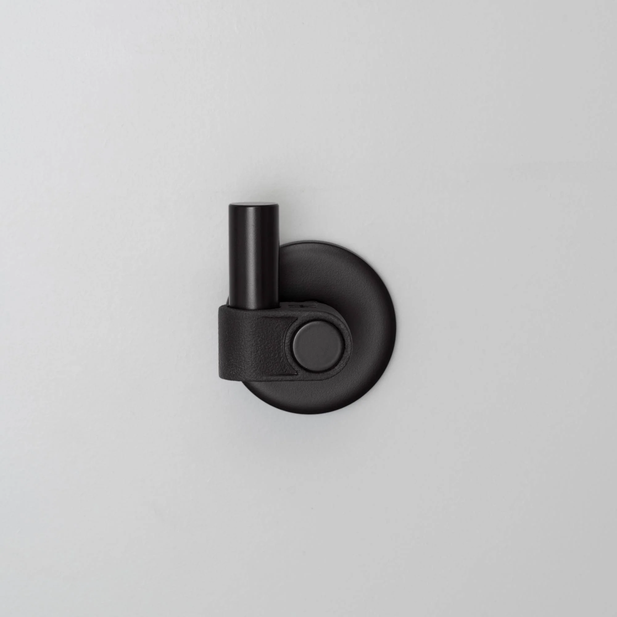 Rough-Cast Solid Metal Wall Hook with Hand Polished Bar