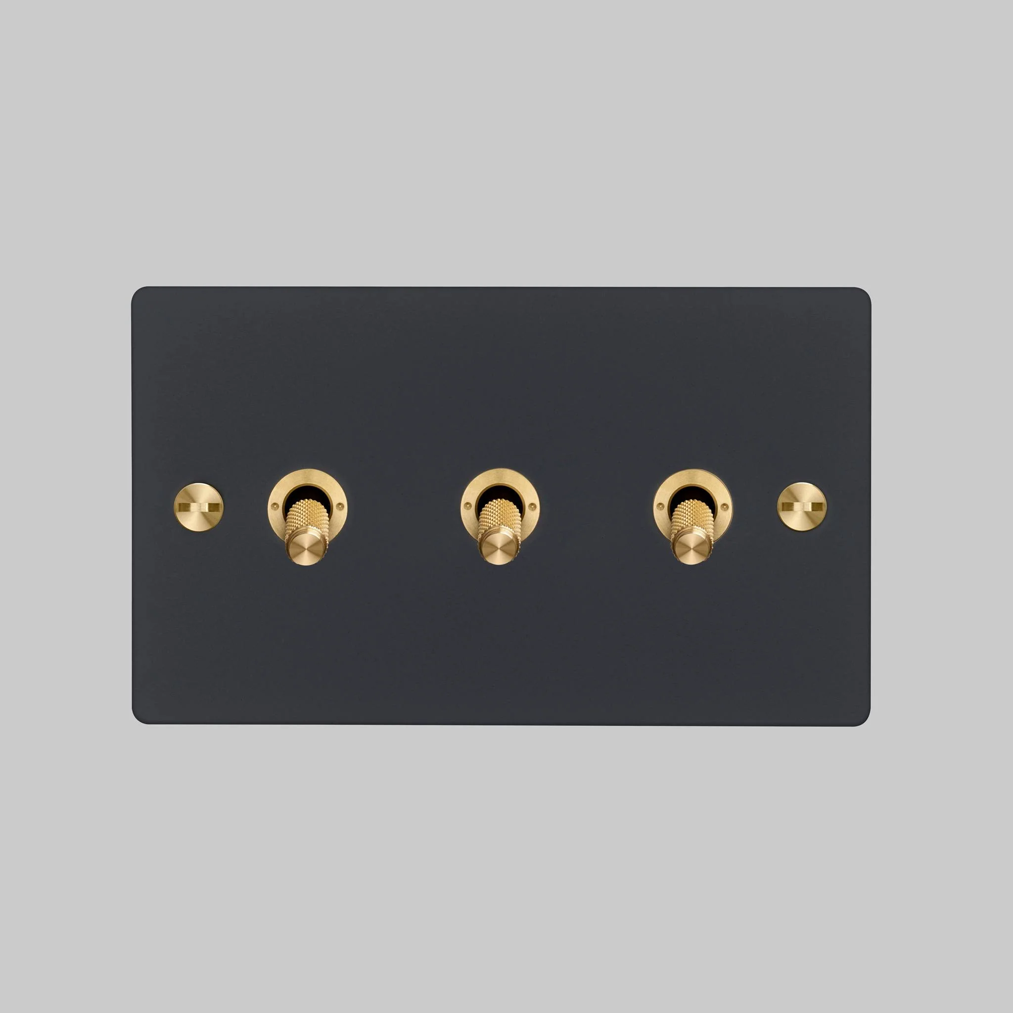 3G TOGGLE 2-Way Cross Triple Toggle Light Switch, Black