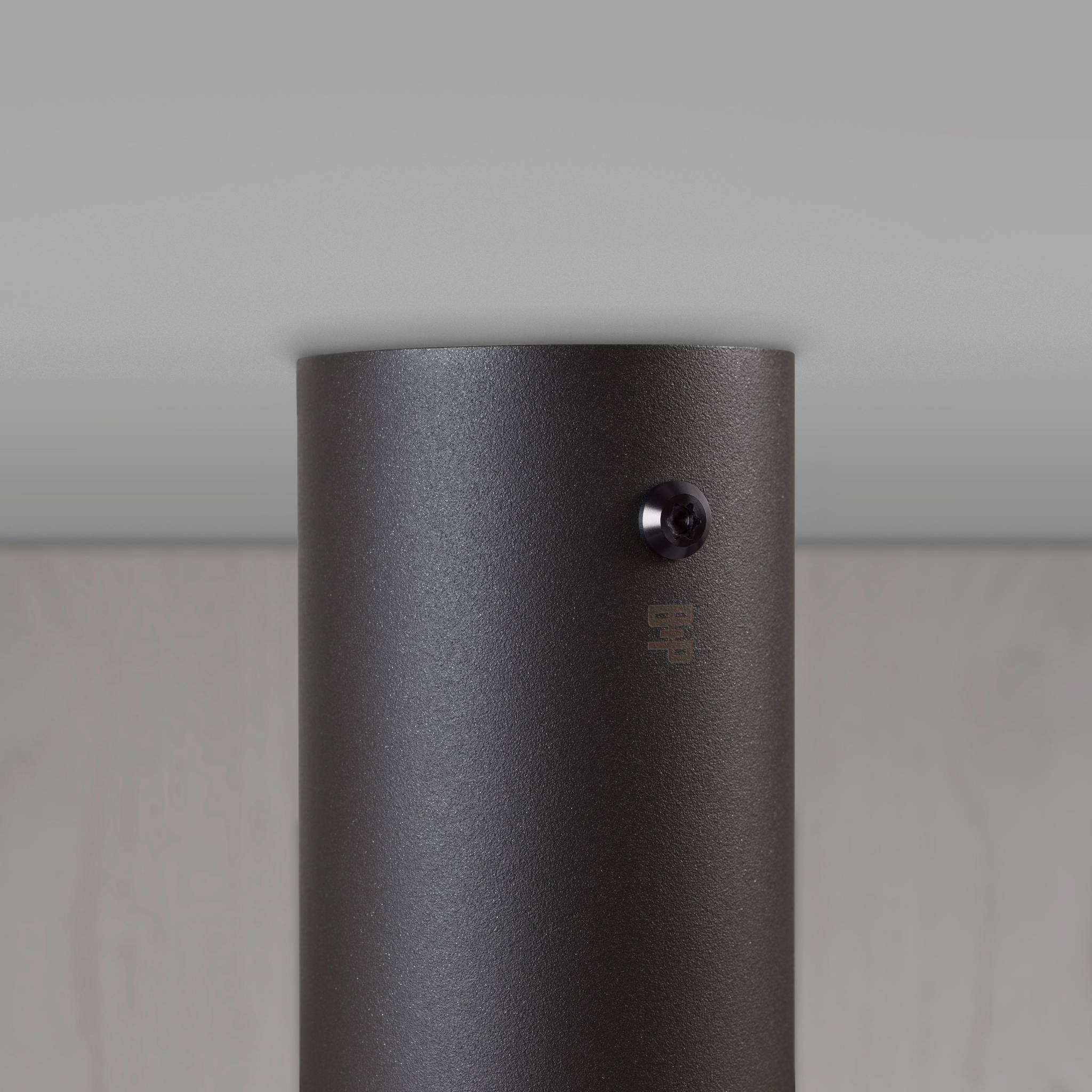 EXHAUST SURFACE / LINEAR / GRAPHITE opbouwbare vaste spot