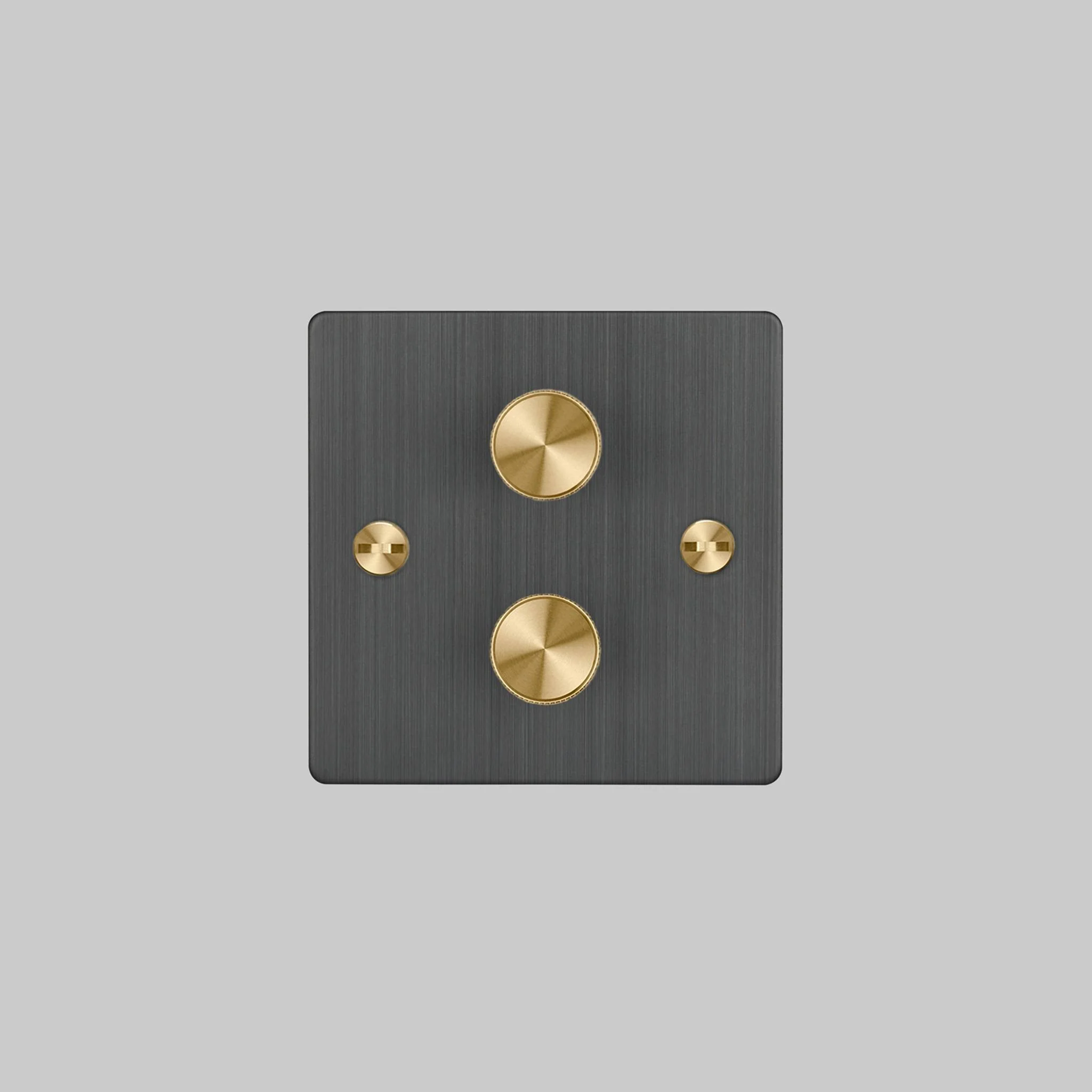2G DIMMER / 120W / Interruptor Dimmer Cruzado / SMOKED BRONZE
