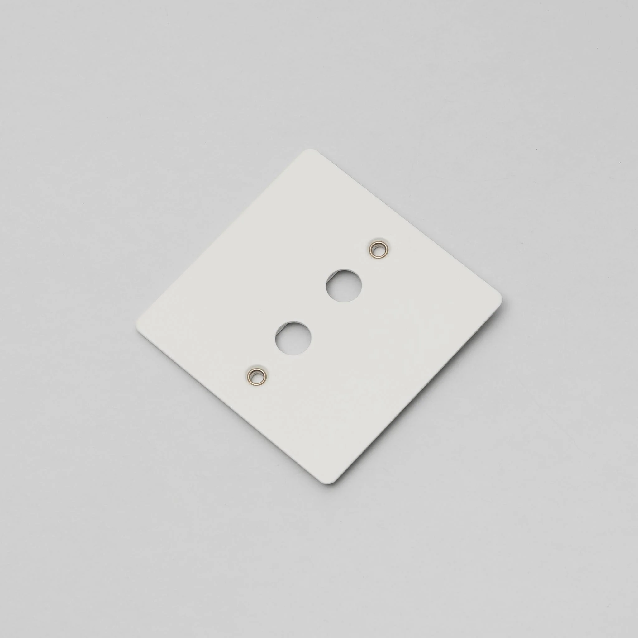 솔리드 메탈 소재, 2 TOGGLES 모듈용 1G 월 플레이트