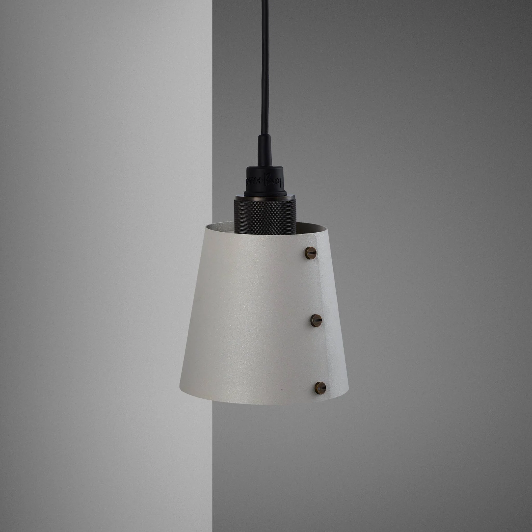 HOOKED Hooked Wall Light Cross Small in Stone Finish