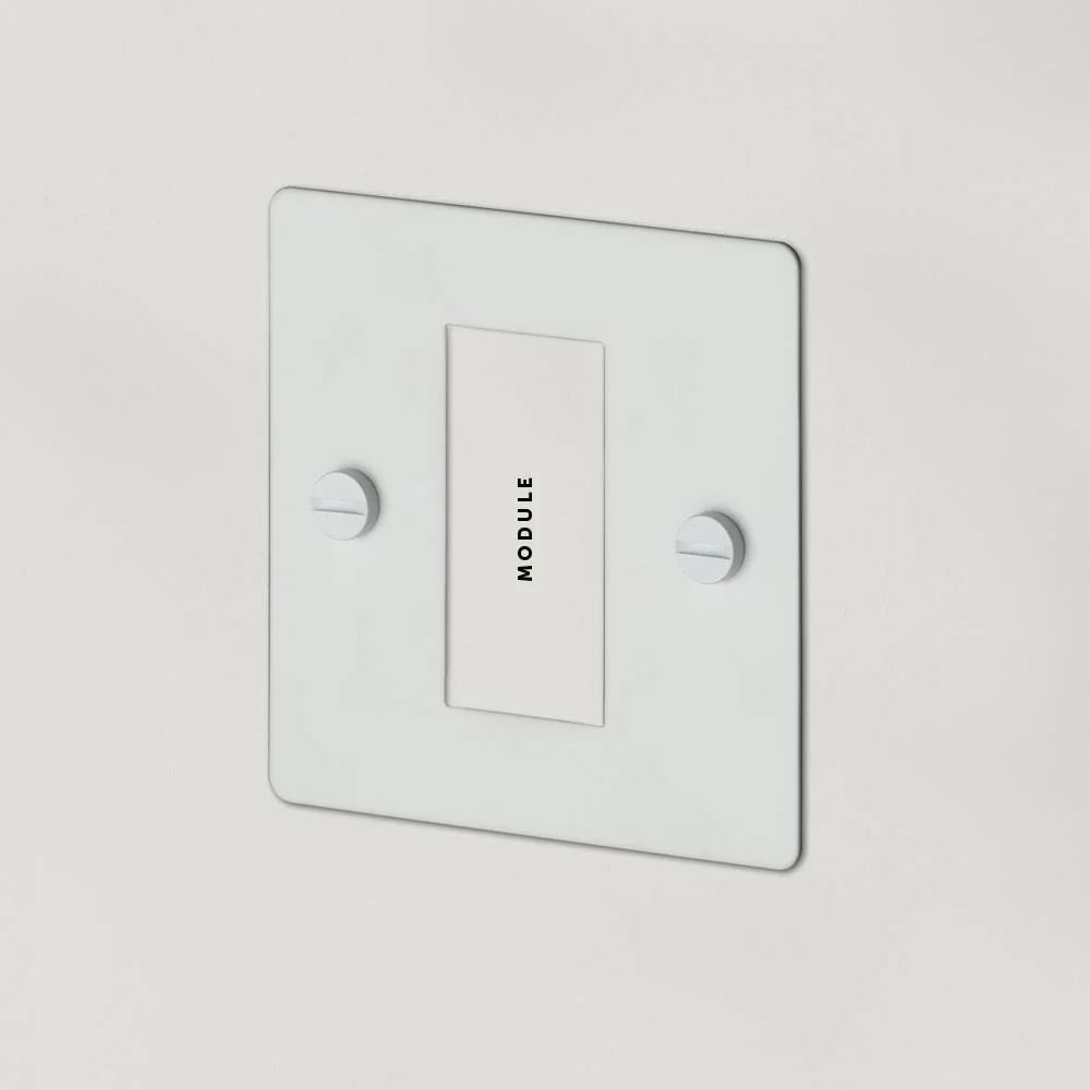 1G 25MM EURO PLATE / 1 MODULE