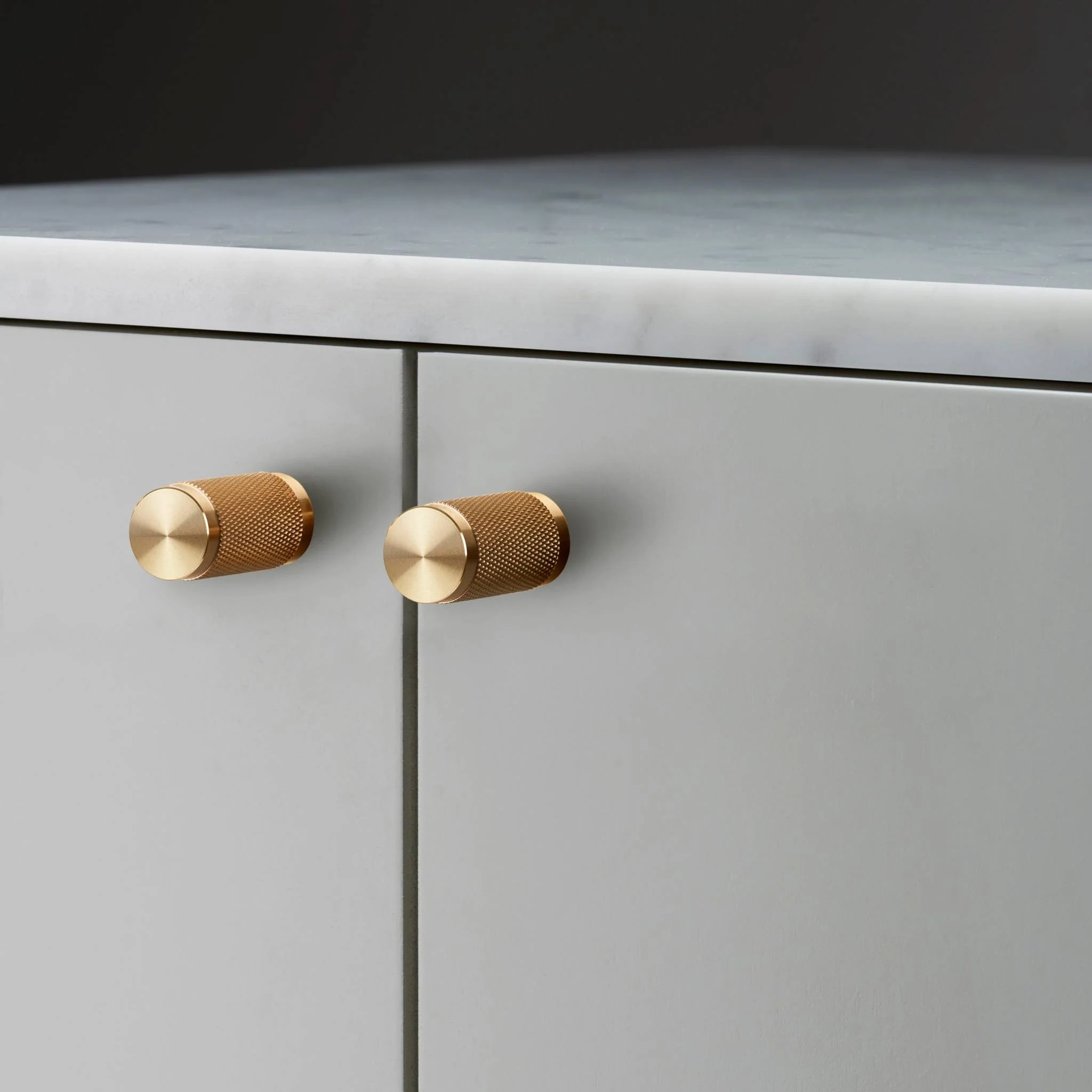FURNITURE Cross-Knurled Solid Metal Cabinet Knobs