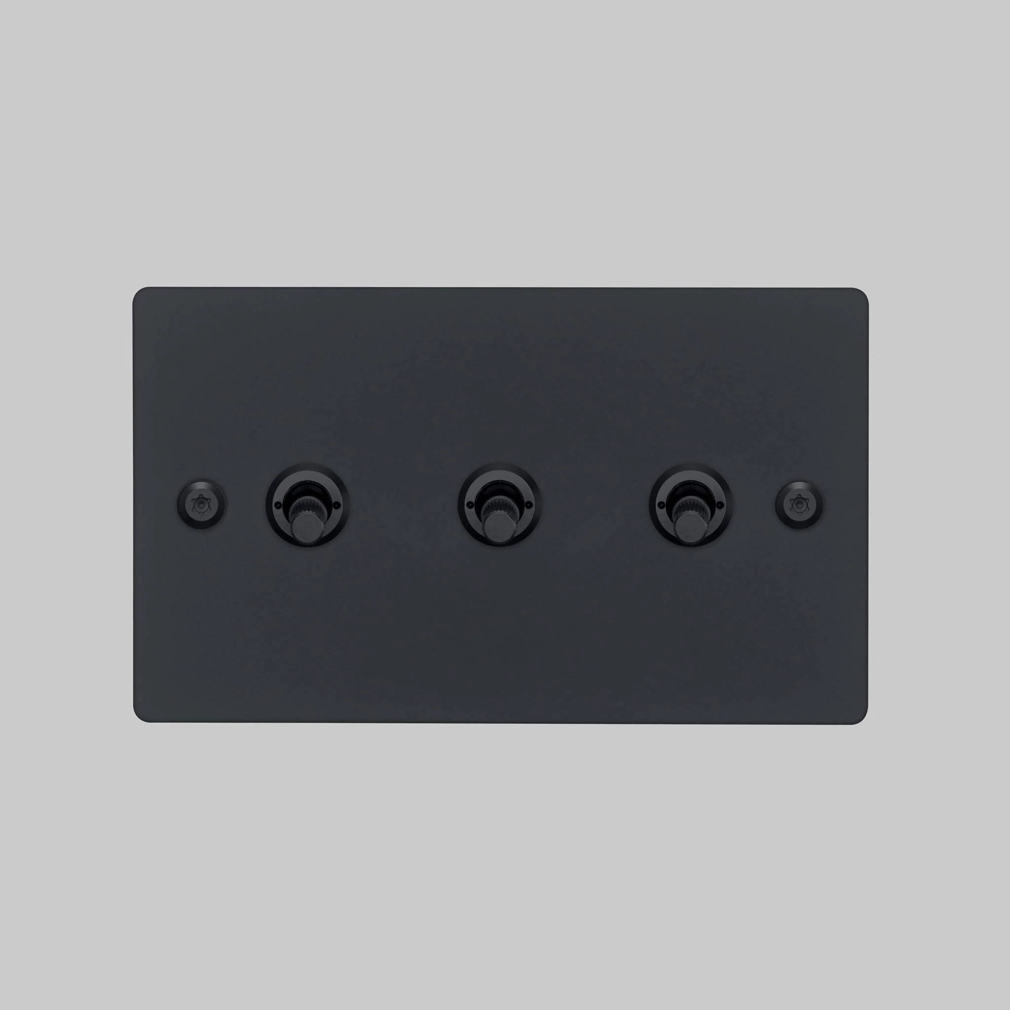 3G TOGGLE Switch, 2-Way, LINEAR Detail Kit, Black Finish