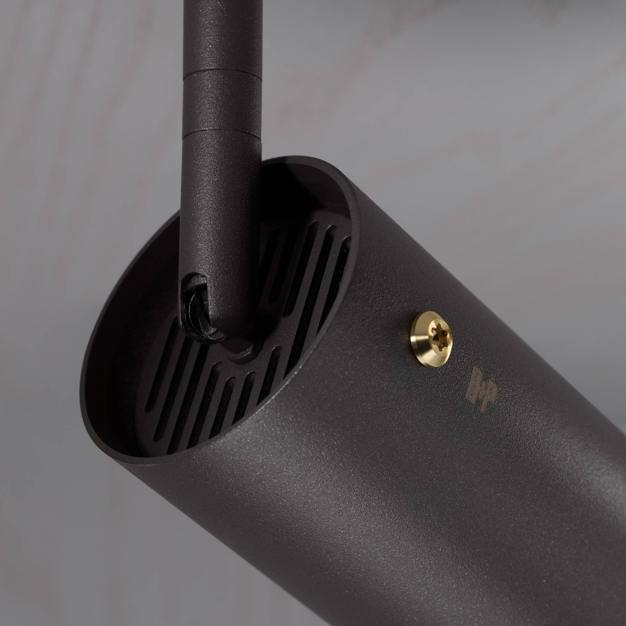 FARETTO SU BINARIO EXHAUST LINEAR con Adattatore a 3 Circuiti in GRAFITE