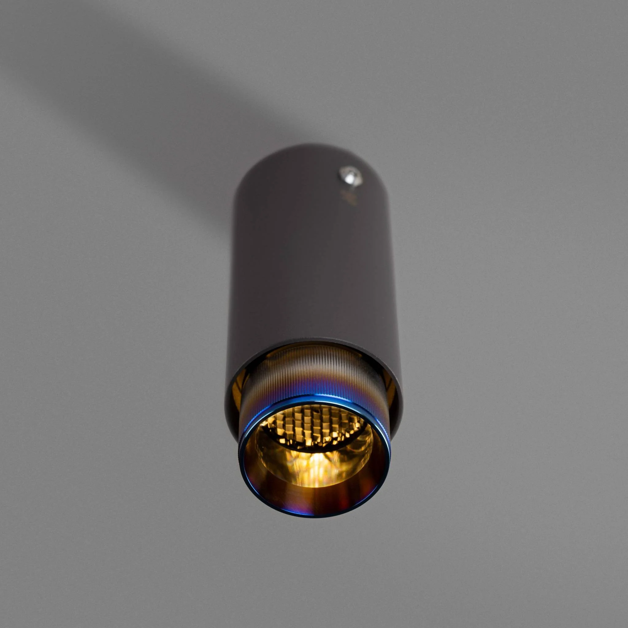 EXHAUST SURFACE / LINEAR / GRAPHITE opbouwbare vaste spot