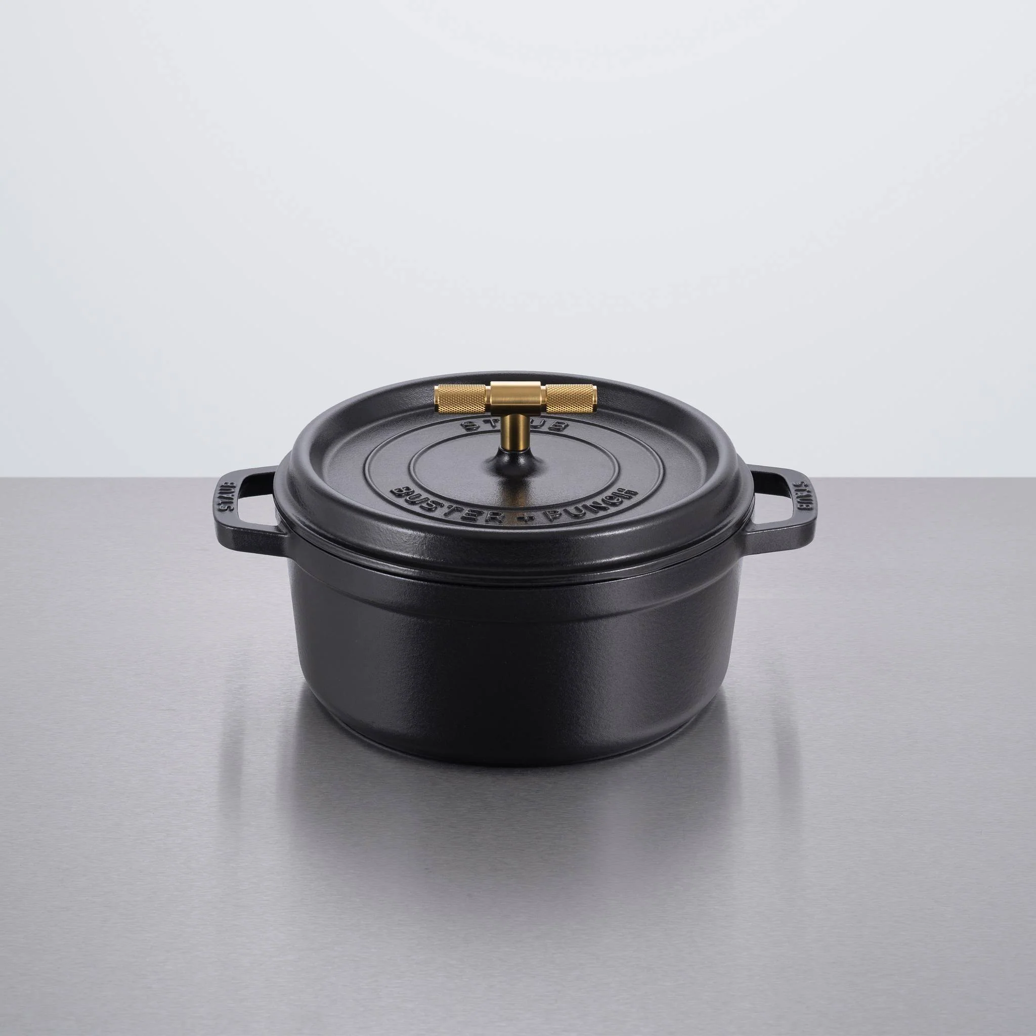 COCOTTE 24cm Cross Staub Black Cast Iron Cocotte
