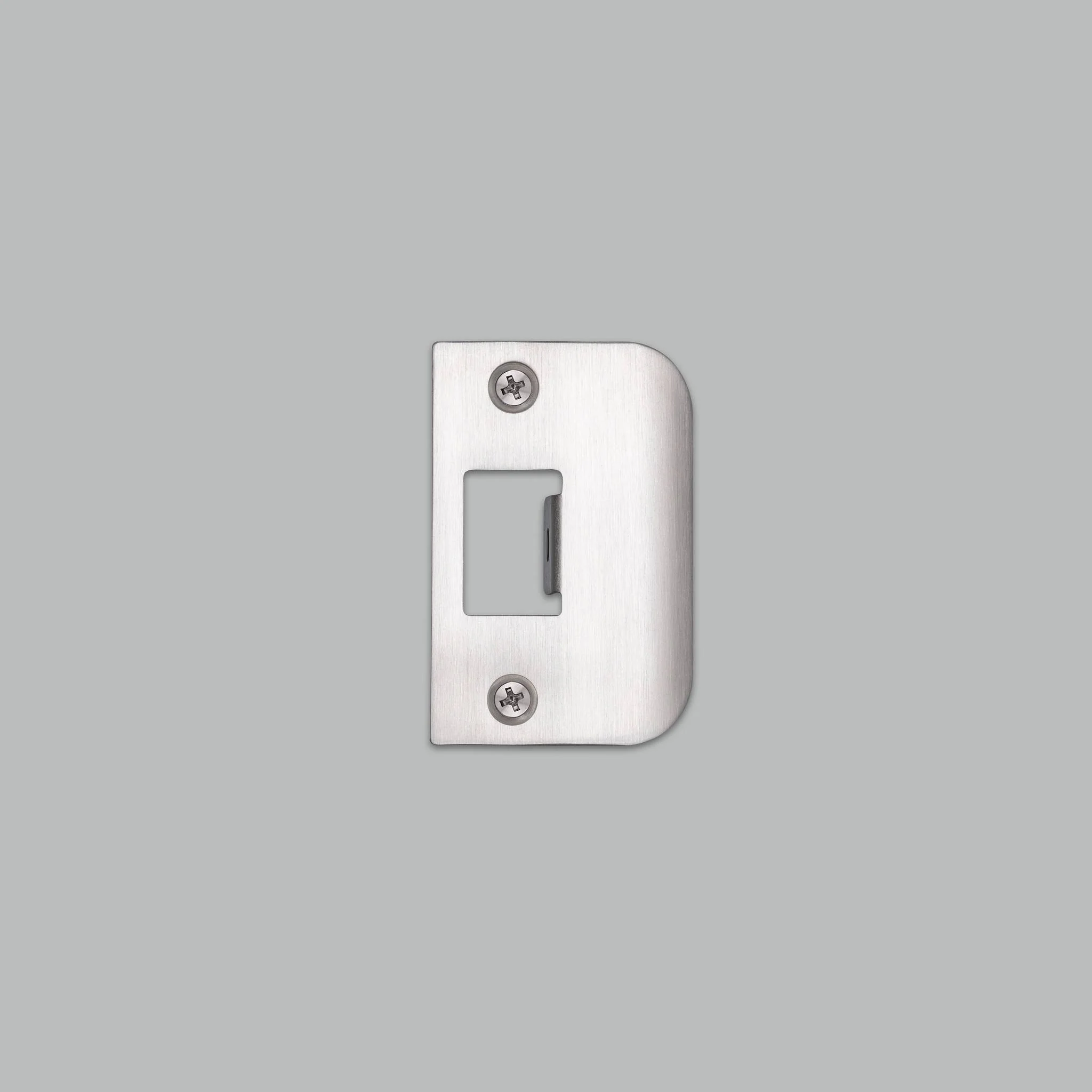 STRIKE PLATE KIT / D SHAPED / STANDARD DOOR