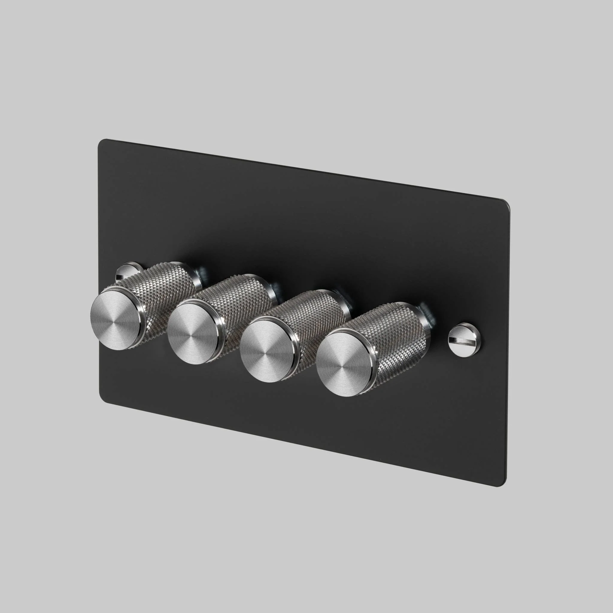 4G DIMMER / 120W / CROSS Dimmer Switch in Black