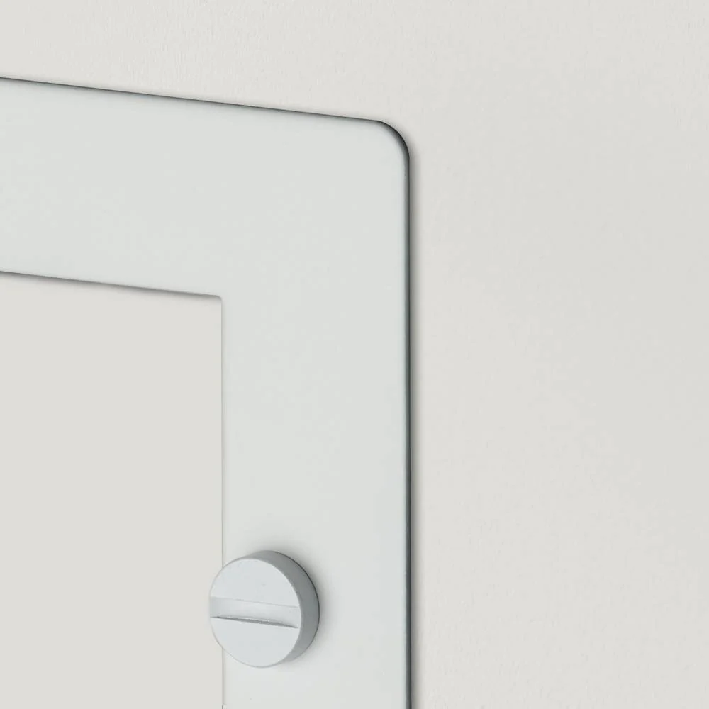 1G 50MM EURO PLATE / 2 MODULE