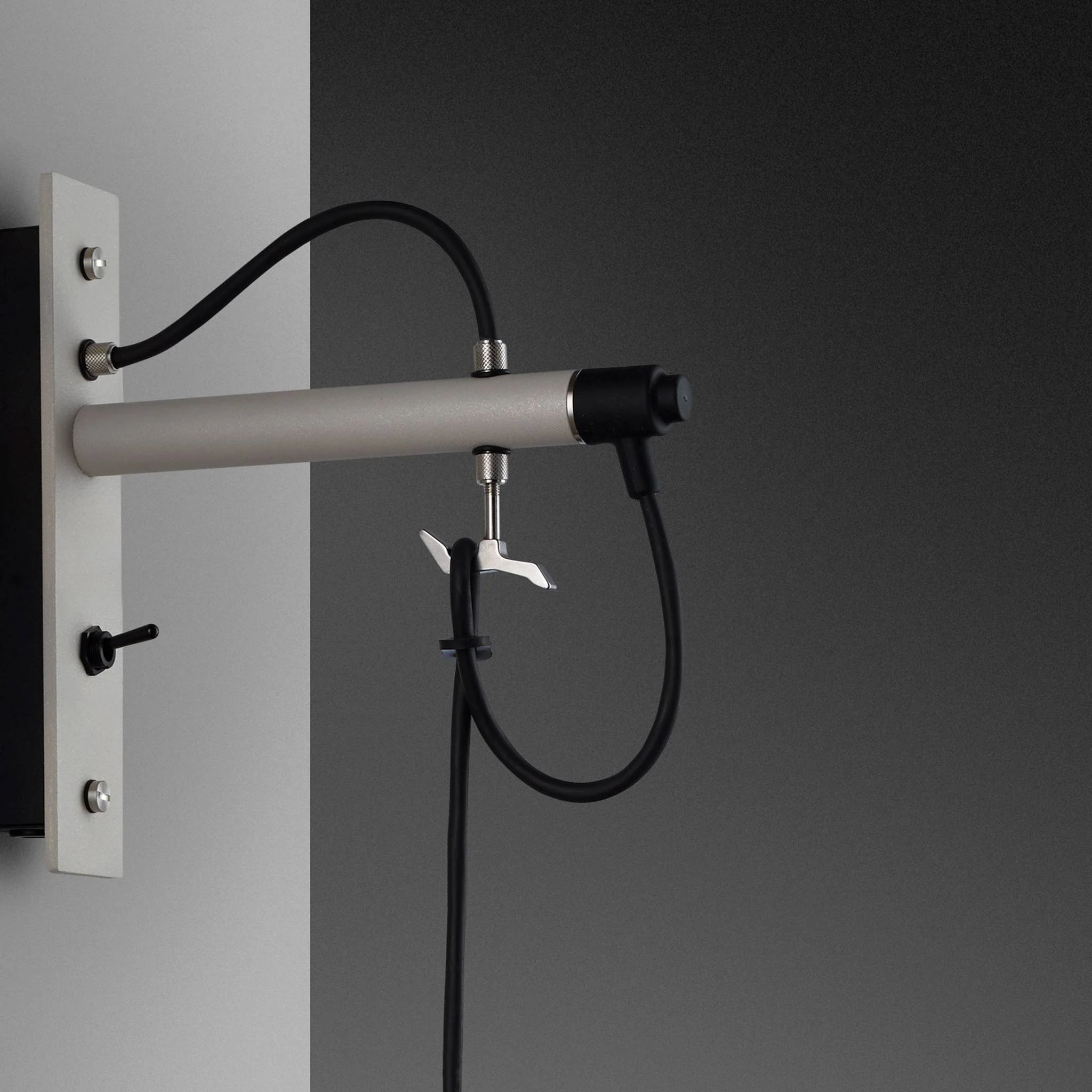 HOOKED Wall Cross Large Stone Solid Metal Wall Light