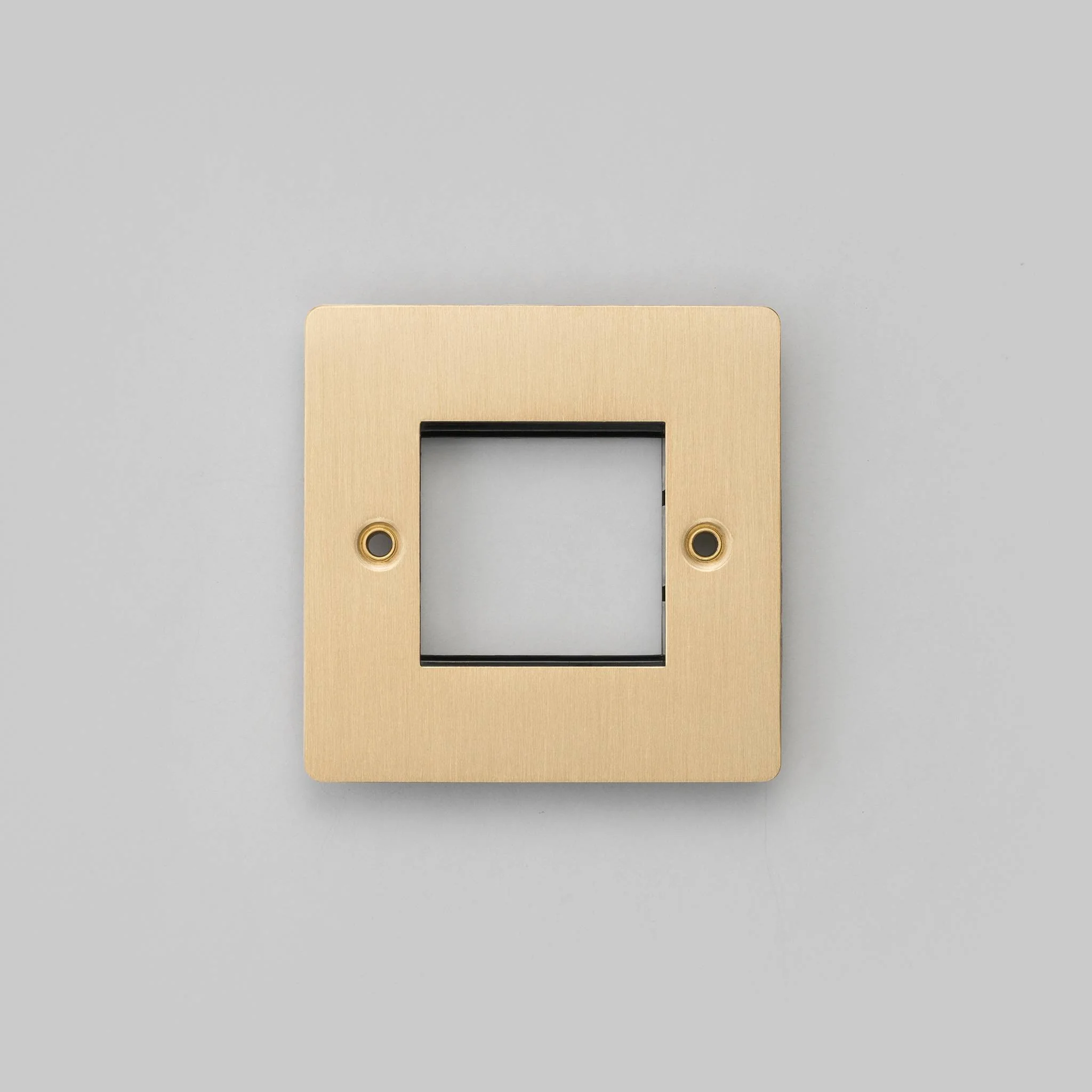 Pelat Dinding Logam 1G untuk Modul MODULE Tunggal, 45mm
