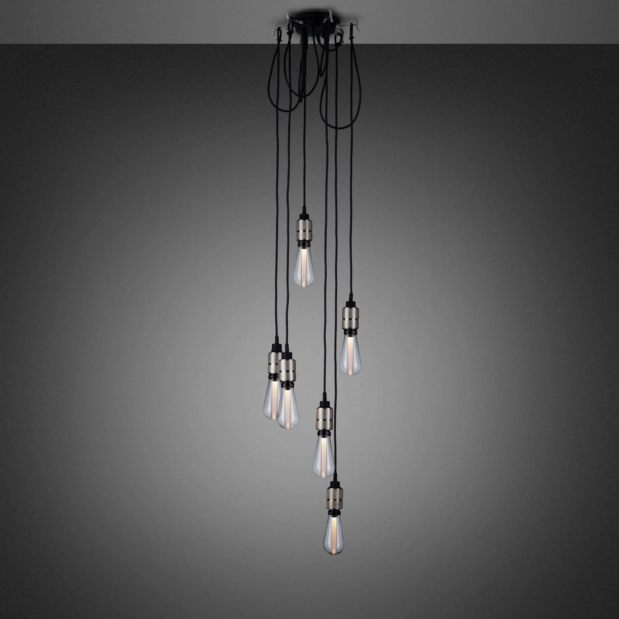 Lampadario HOOKED 6.0 Nude Cross a Sei Pendant