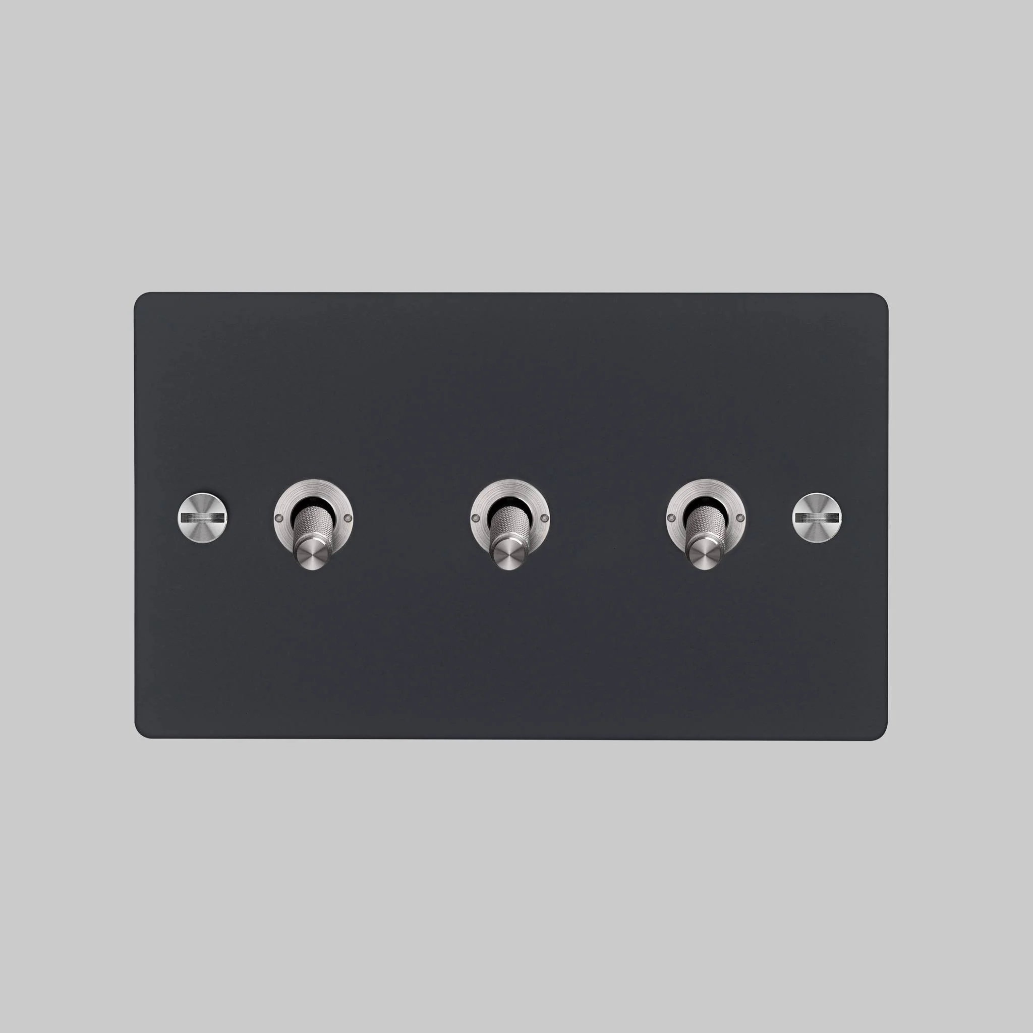 3G TOGGLE 2-Way Cross Triple Toggle Light Switch, Black