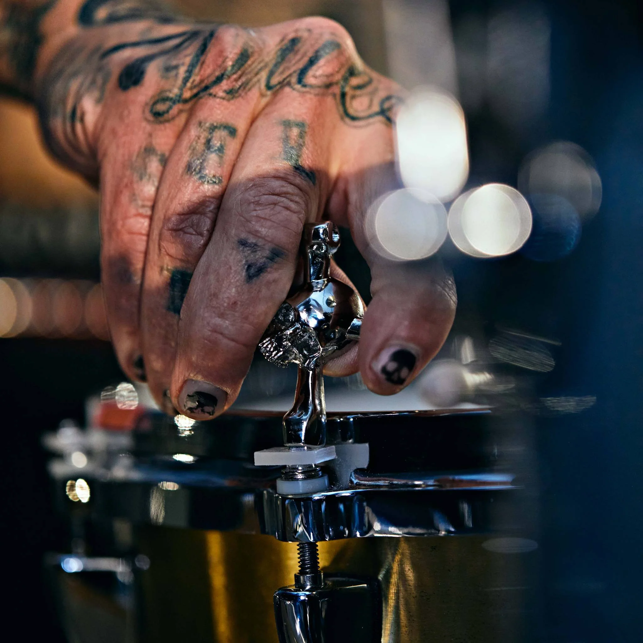 Skull Drum Key / TRAVIS BARKER Universal Design by Travis Barker