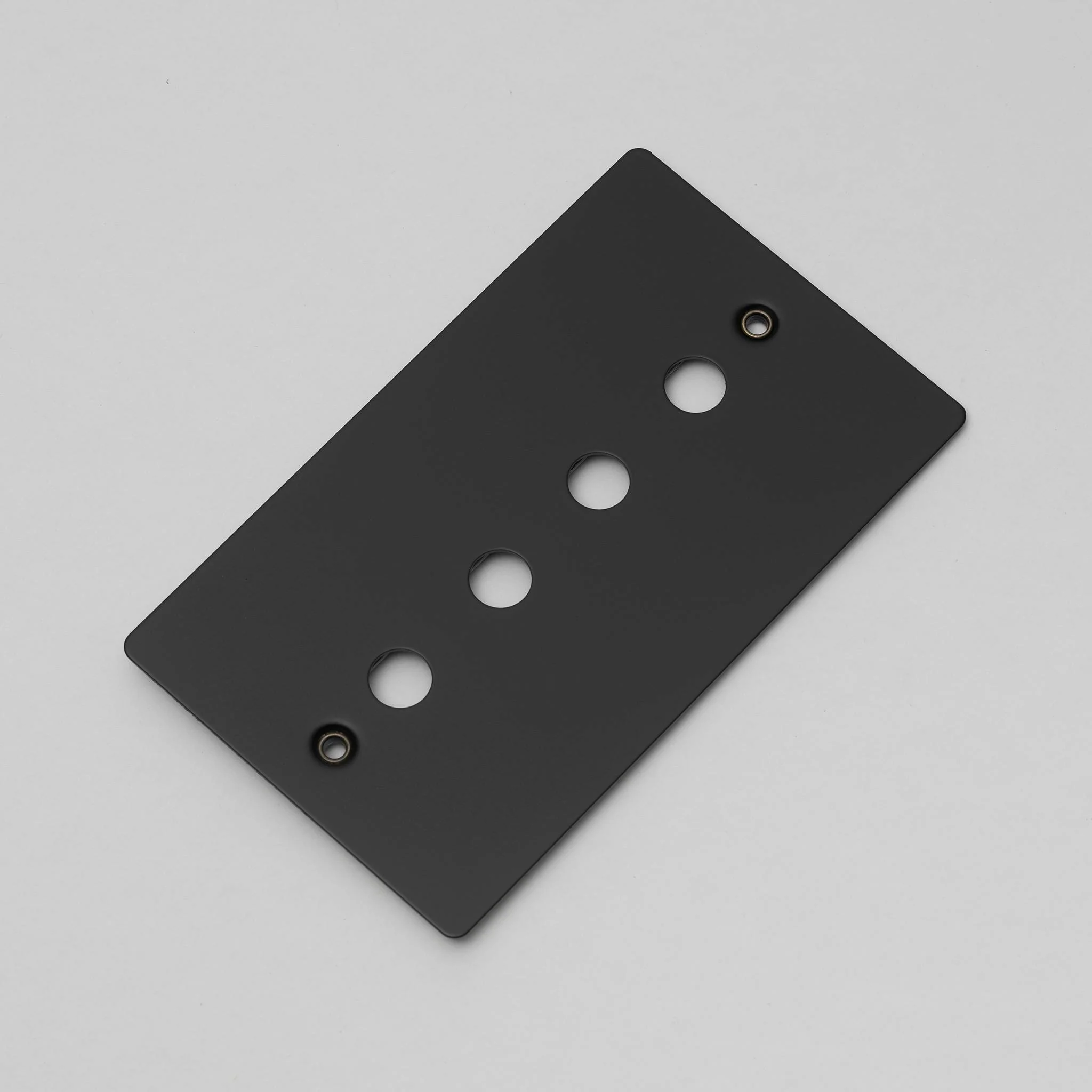 2G WANDPLAAT / VOOR 4 DIMMERS OF TOGGLES