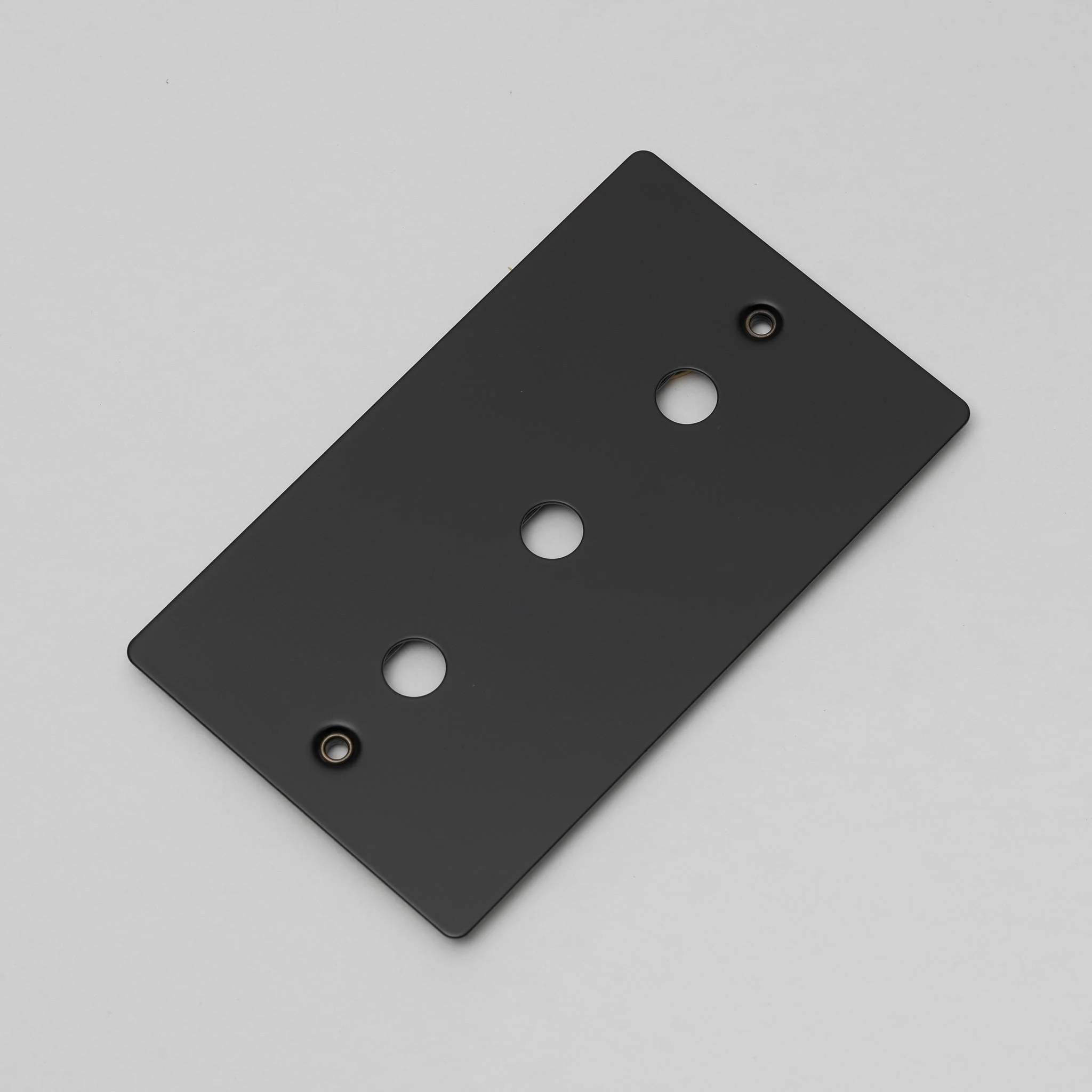 2G WANDPLAAT / VOOR 3 DIMMERS OF TOGGLES