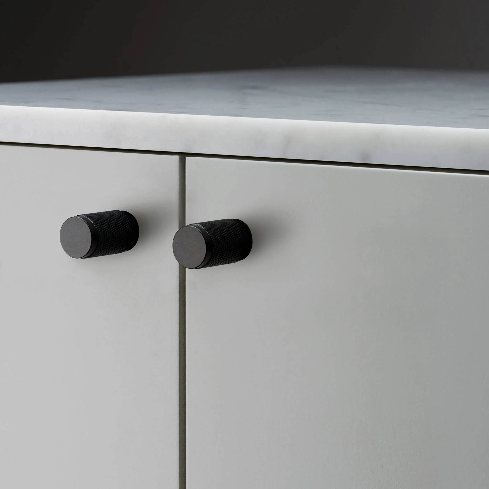 FURNITURE Cross-Knurled Solid Metal Cabinet Knobs