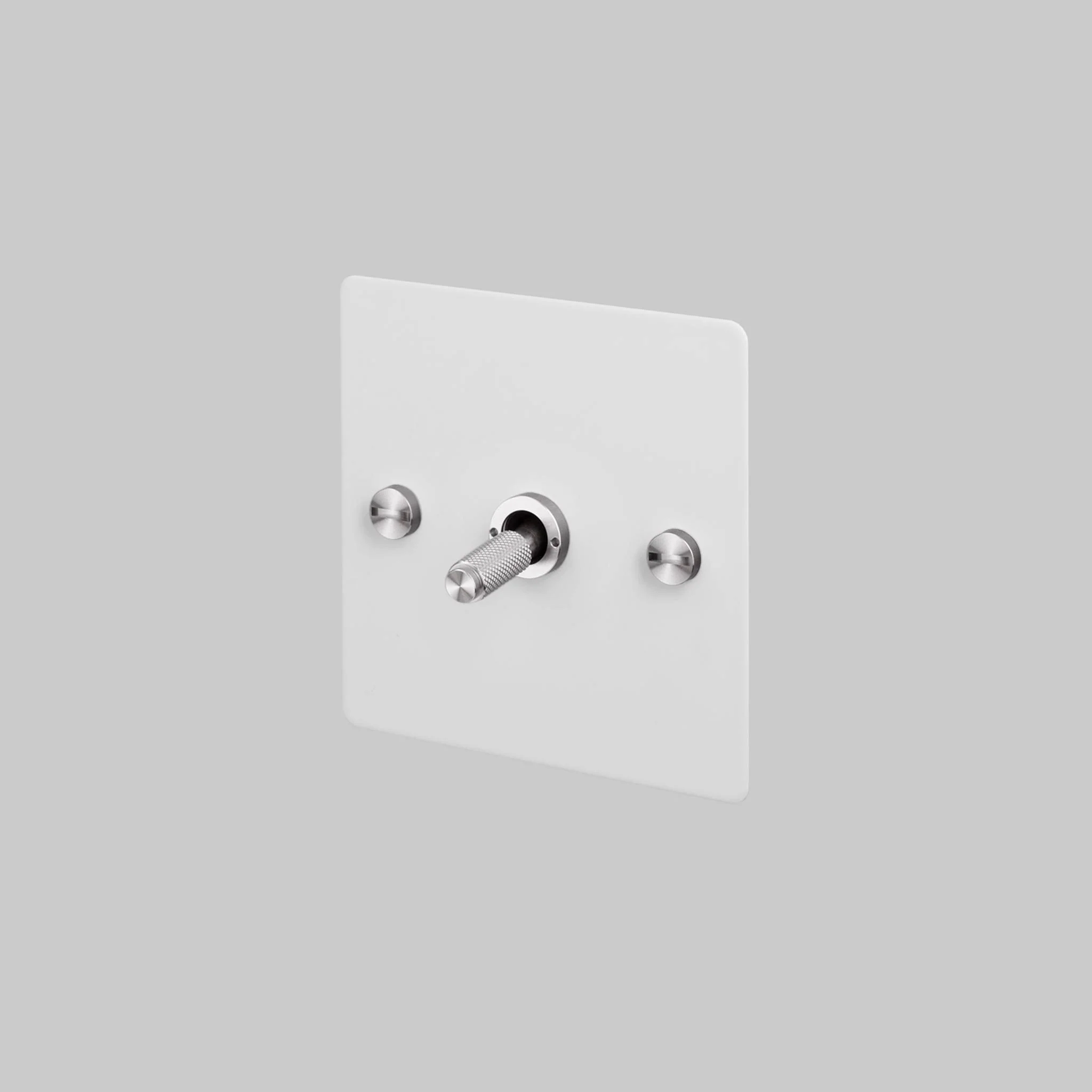 1G TOGGLE 2-Way Cross Toggle Light Switch in White