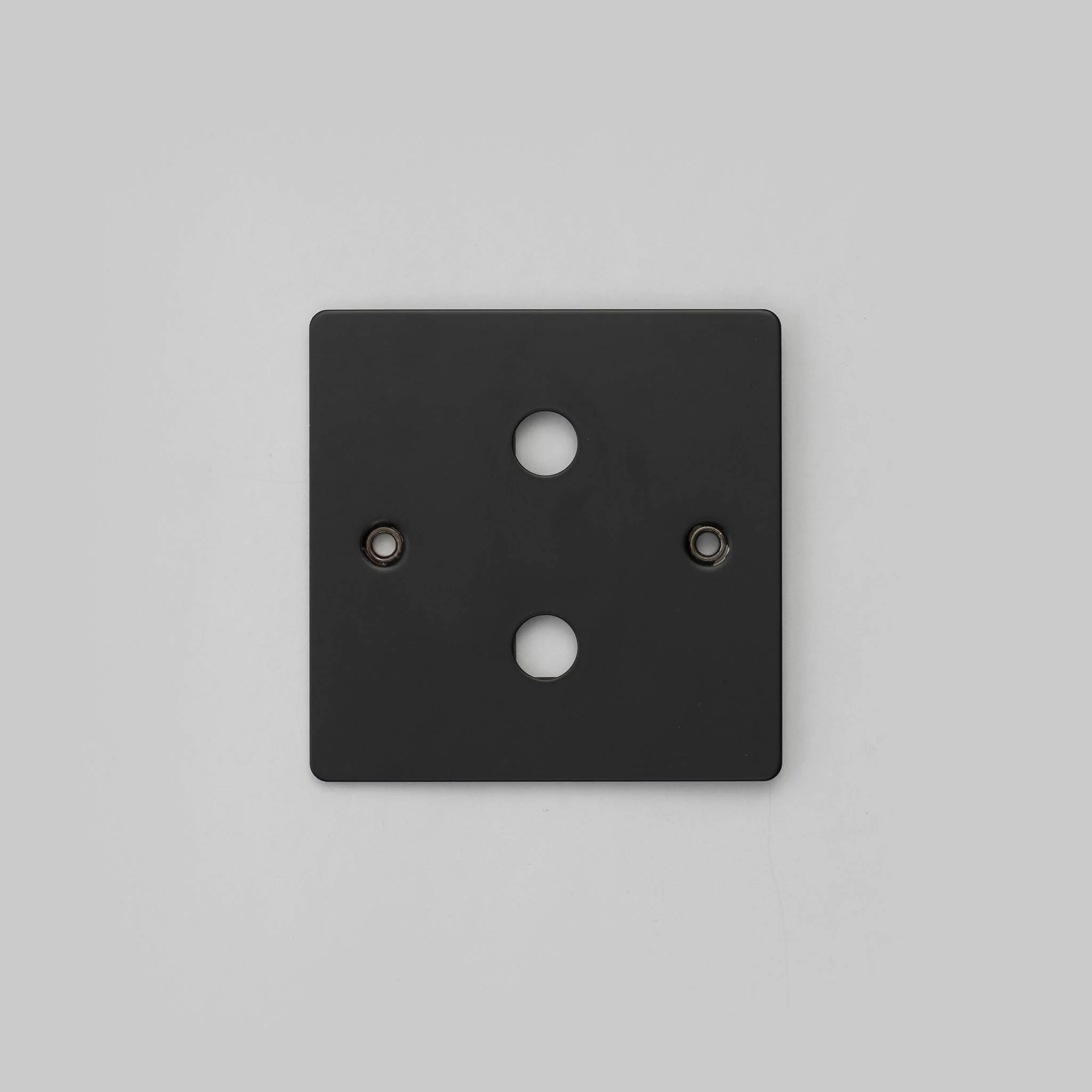 1G Metalen Wandplaat voor 2 DIMMER Modules
