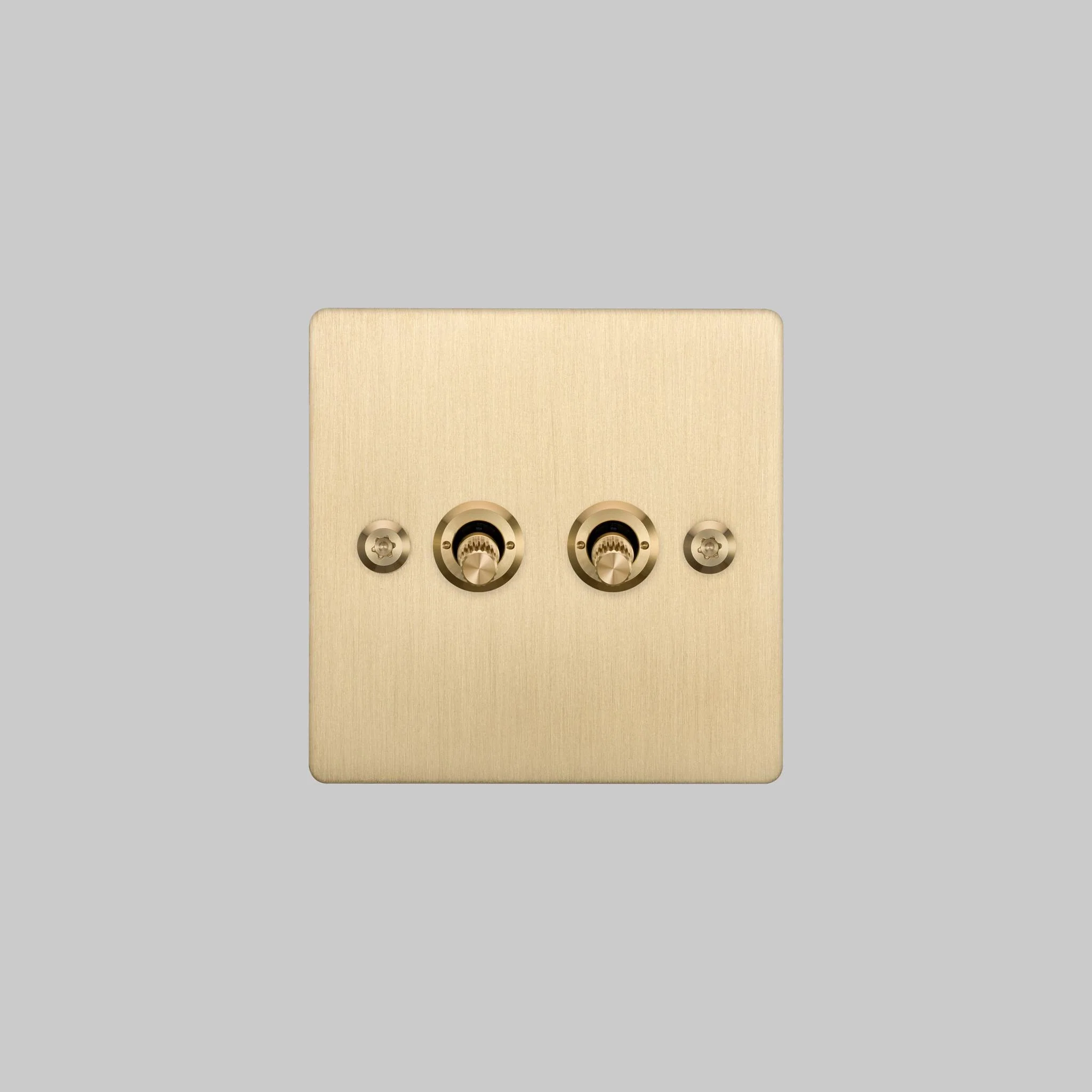 2G TOGGLE / 2-WAY / LINEAR / BRASS
