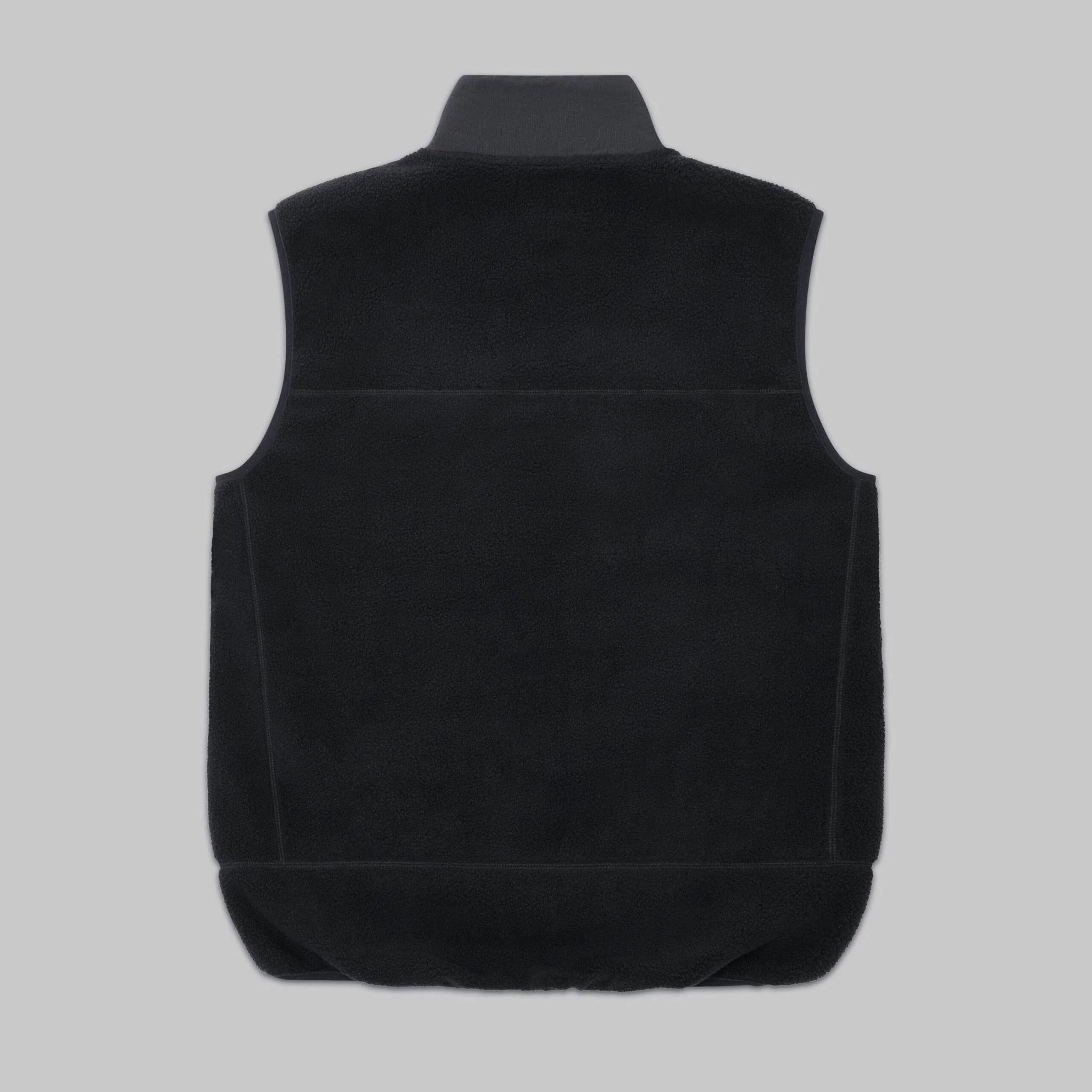 SHERPA Sherpa fleecevest med forlenget bak og glidelåslommer
