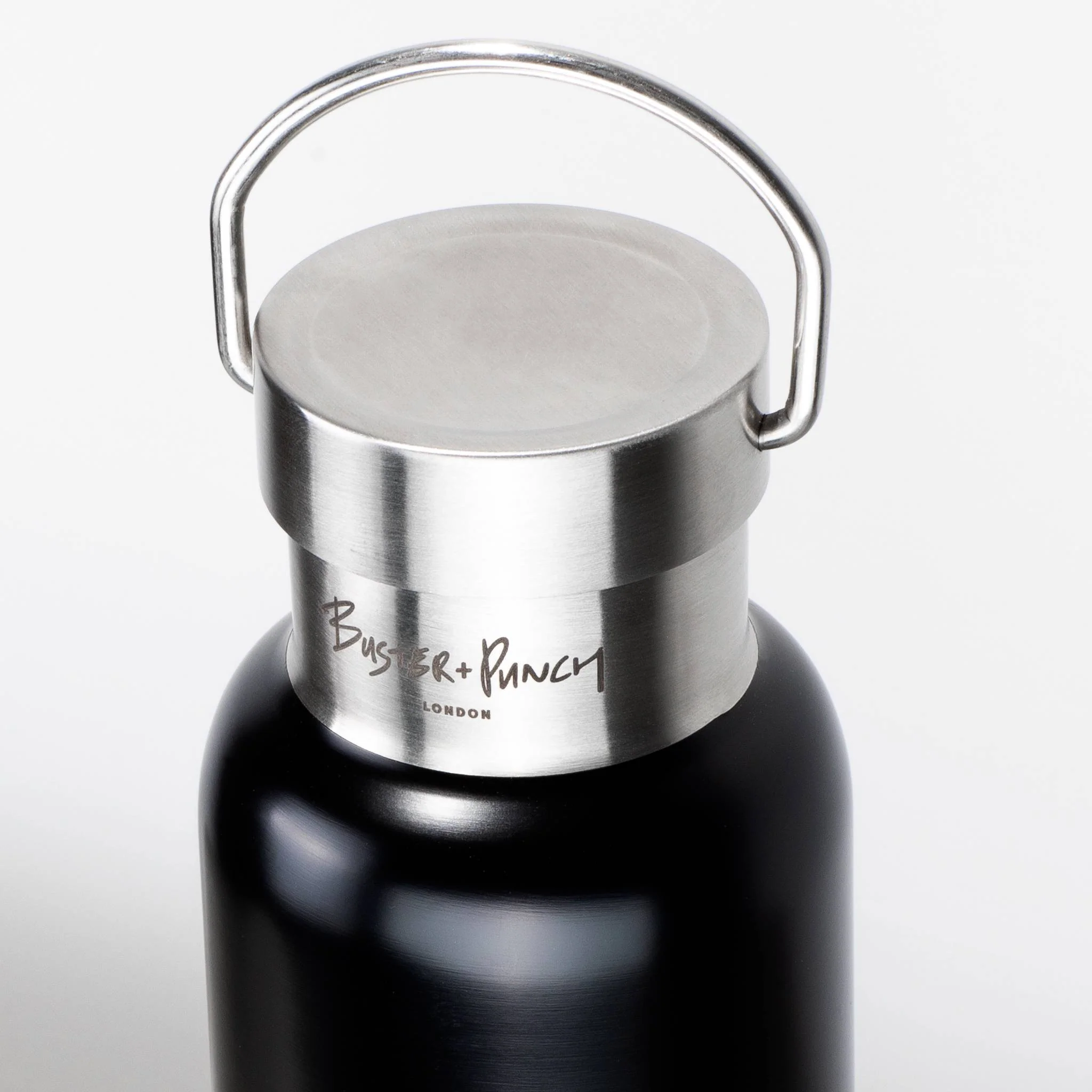 Vannflaske BOTTLE B+P MC 500ML Matt svart isolert rustfritt stål