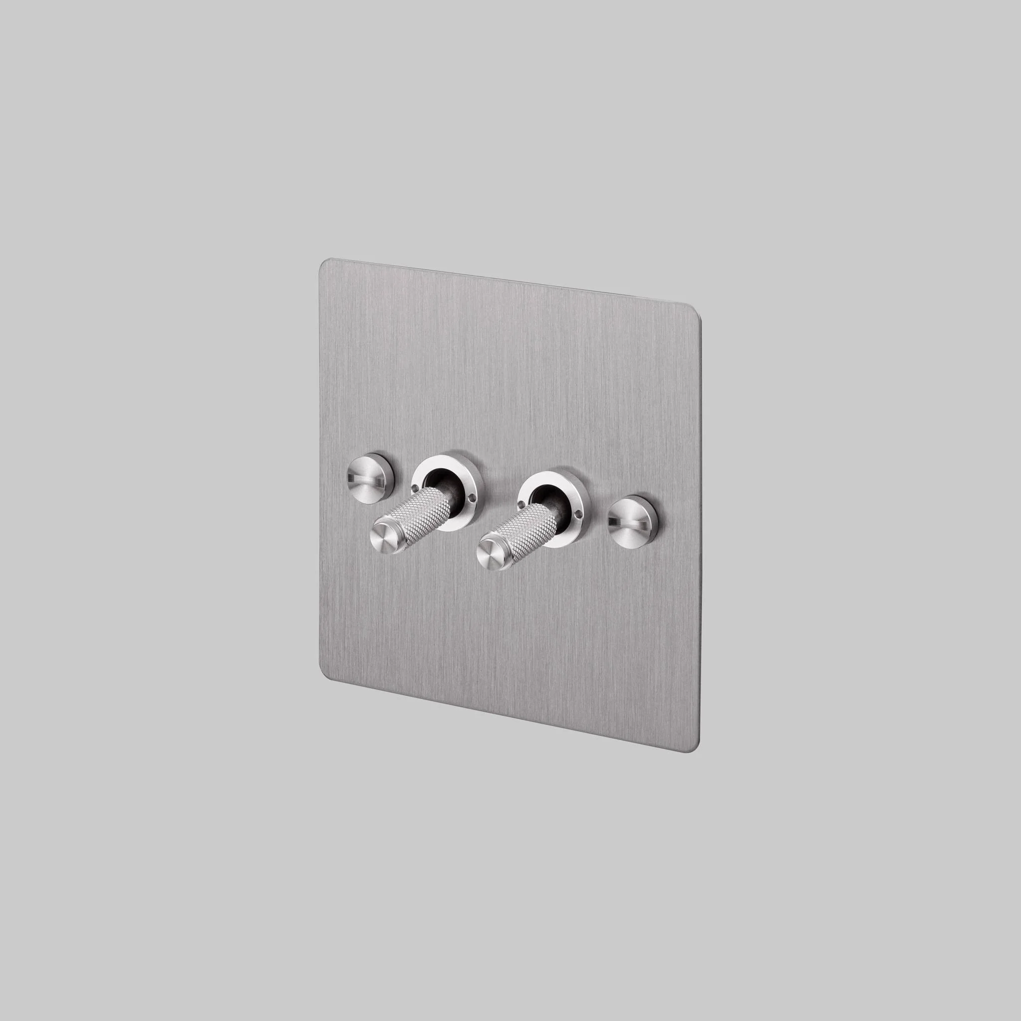Steel and Brass 2G TOGGLE Cross Toggle Switch, 2-Way
