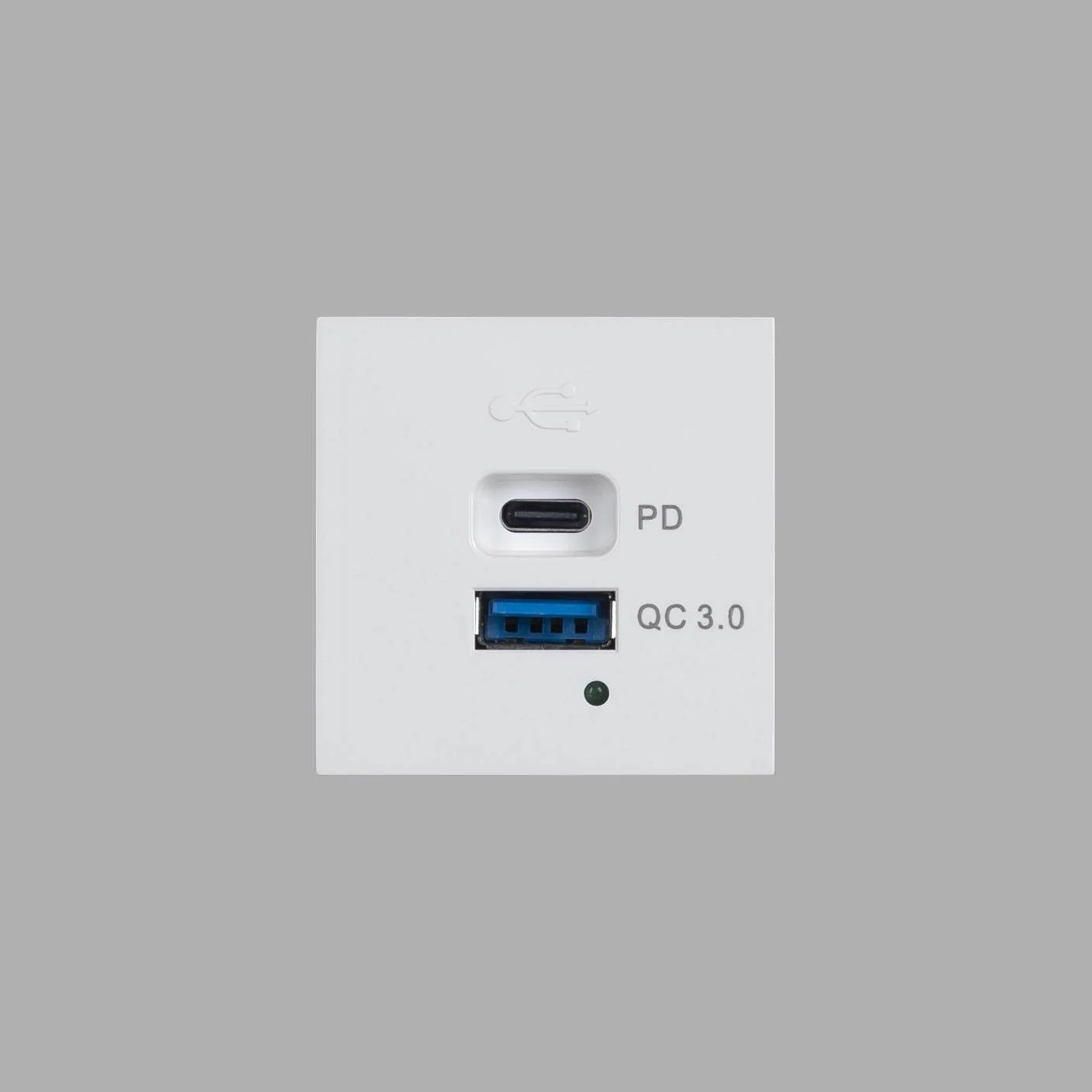 MODULE USB / USB A + C QUICKCHARGE / 45 MM