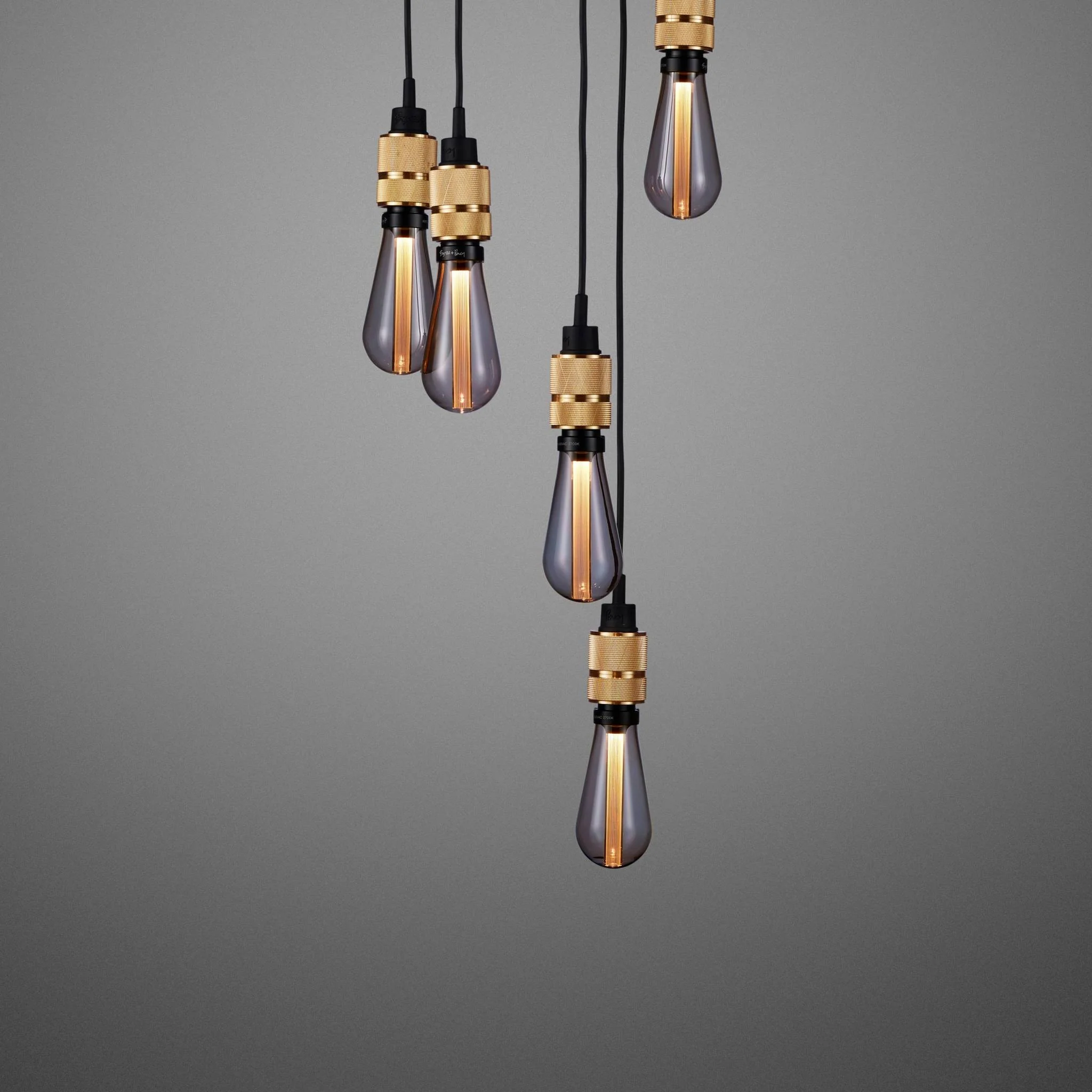 Lampadario HOOKED 6.0 Nude Cross a Sei Pendant