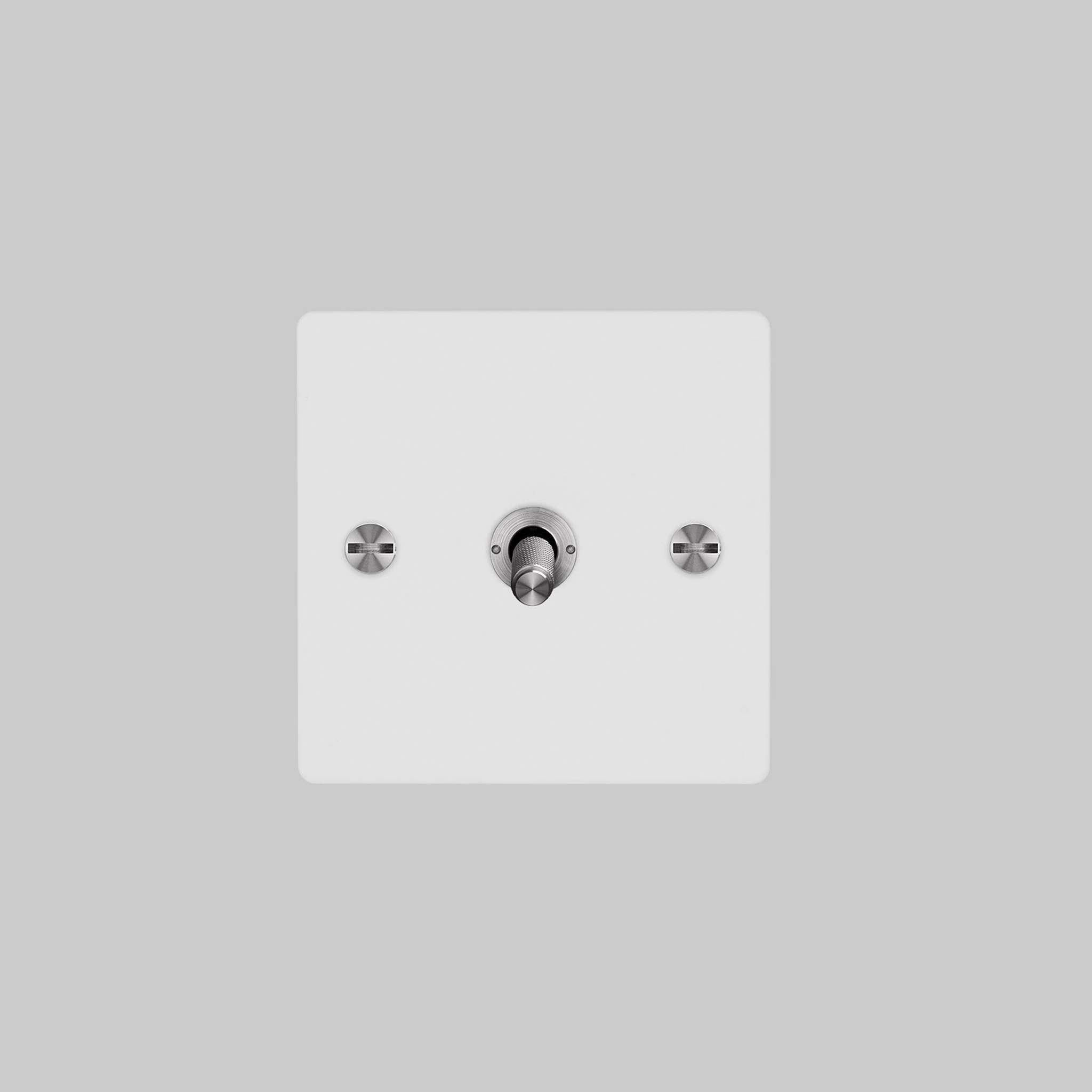 1G TOGGLE 2-Way Cross Toggle Light Switch in White