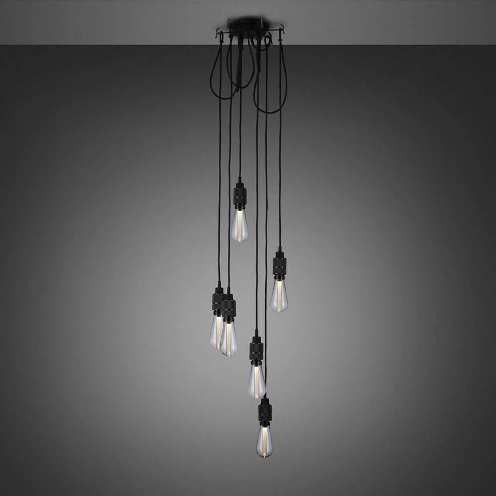 Lampadario HOOKED 6.0 Nude Cross a Sei Pendant