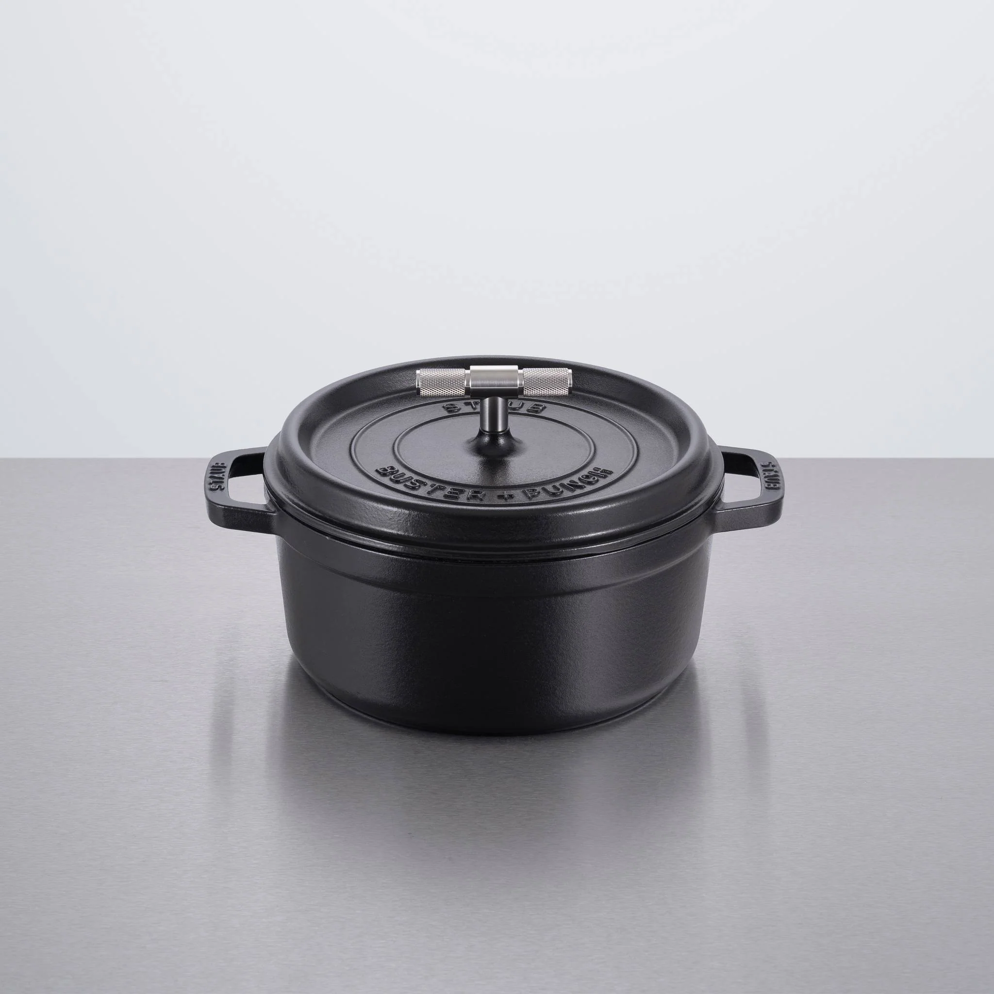 COCOTTE 24cm Cross Staub Black Cast Iron Cocotte