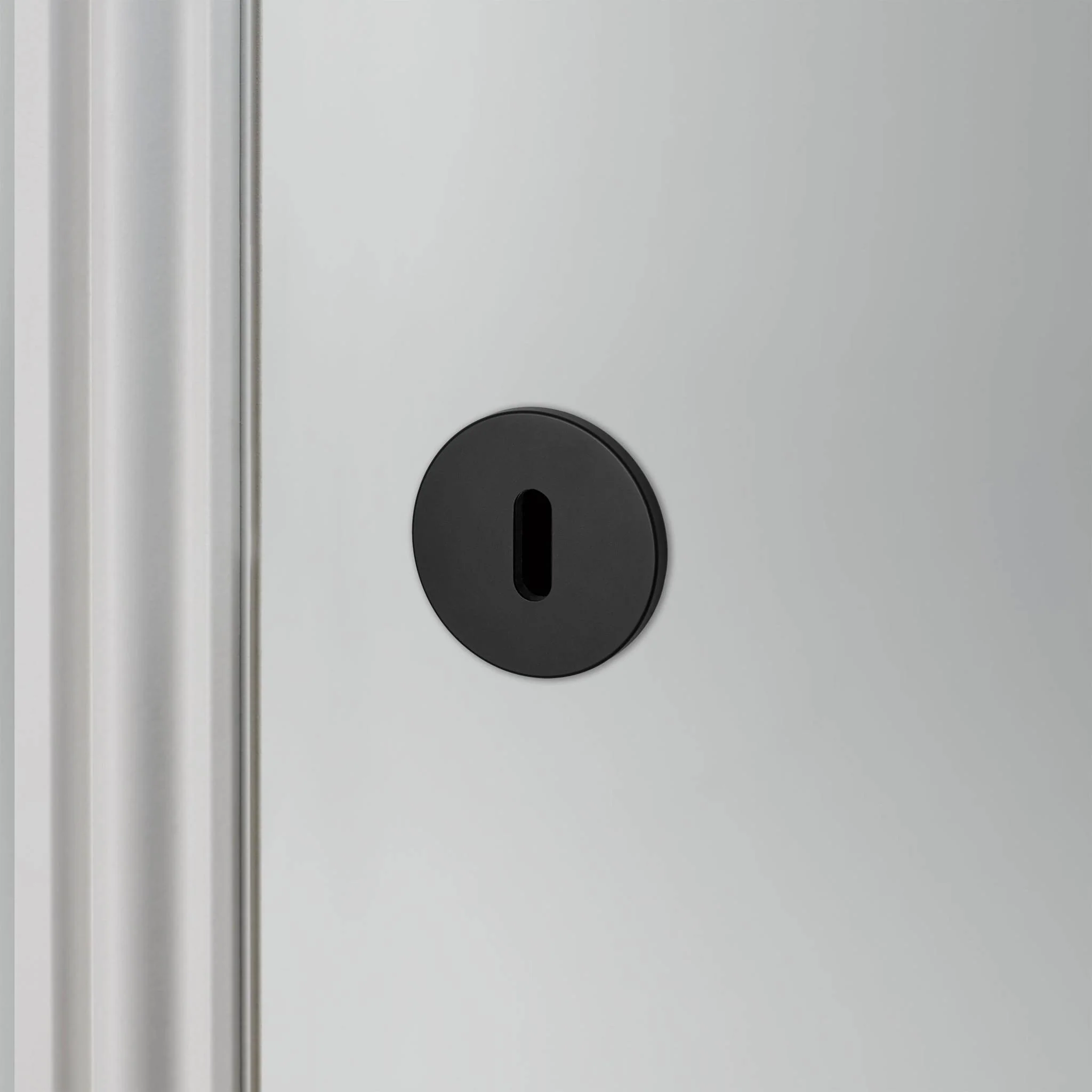 KEY ESCUTCHEON Indoor Key Escutcheon in Solid Metal