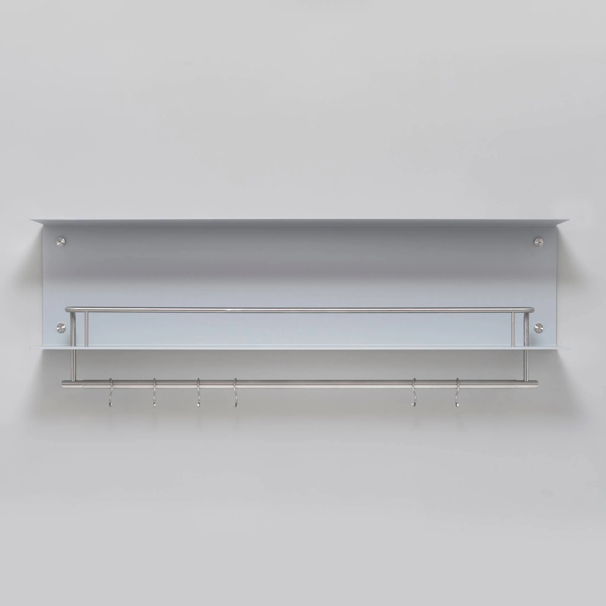 KITCHEN SHELF / HANGER / WITHOUT LOGO / STONE Kitchen Shelf With Pan Rail