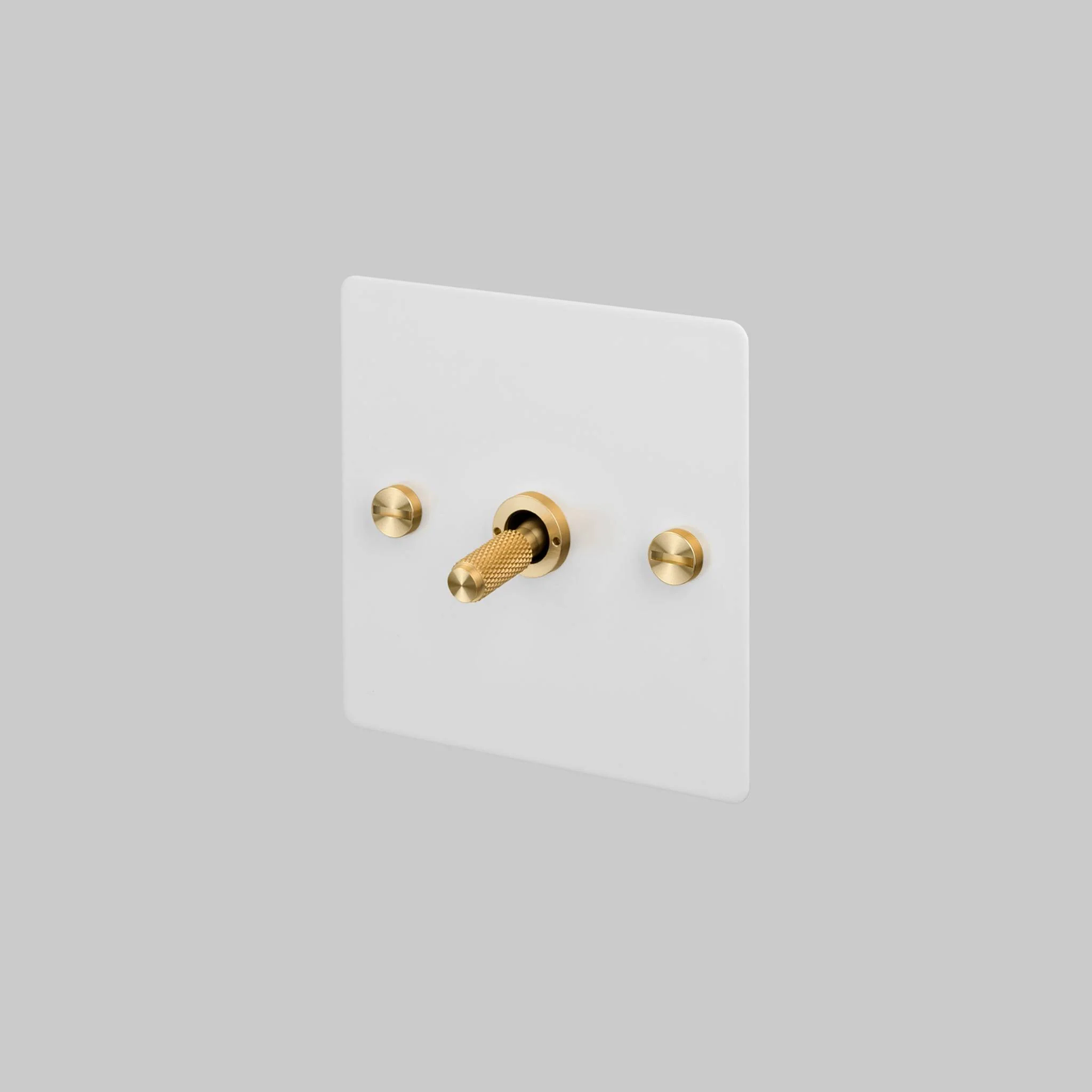 1G TOGGLE 2-Way Cross Toggle Light Switch in White